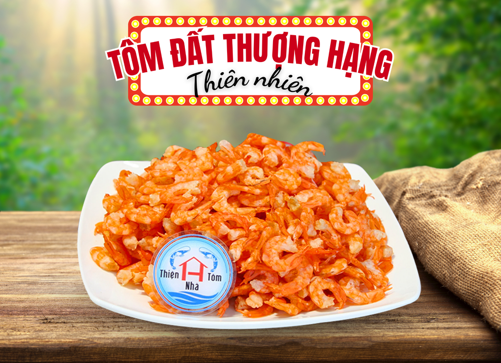 Tôm Khô Thiên Nhiên Túi 100-300Gr