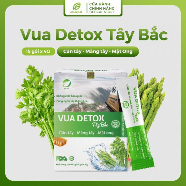 Bột Cần tây – Măng tây – Mật ong Vua detox