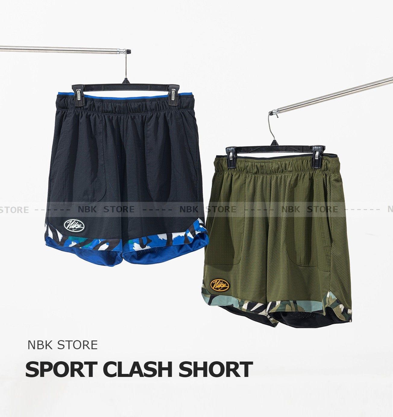 Quần Short Thể Thao CLASH 2 LỚP