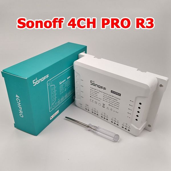  công tắc điều khiển từ xa wifi sonoff 4ch 