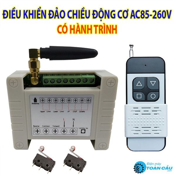  Công tắc đảo chiều điều khiển từ xa motor 1 pha và 3 pha 