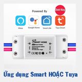  Công tắc điều khiển từ xa qua wifi bằng điện thoại thông minh app Smart lifi, tuy a 