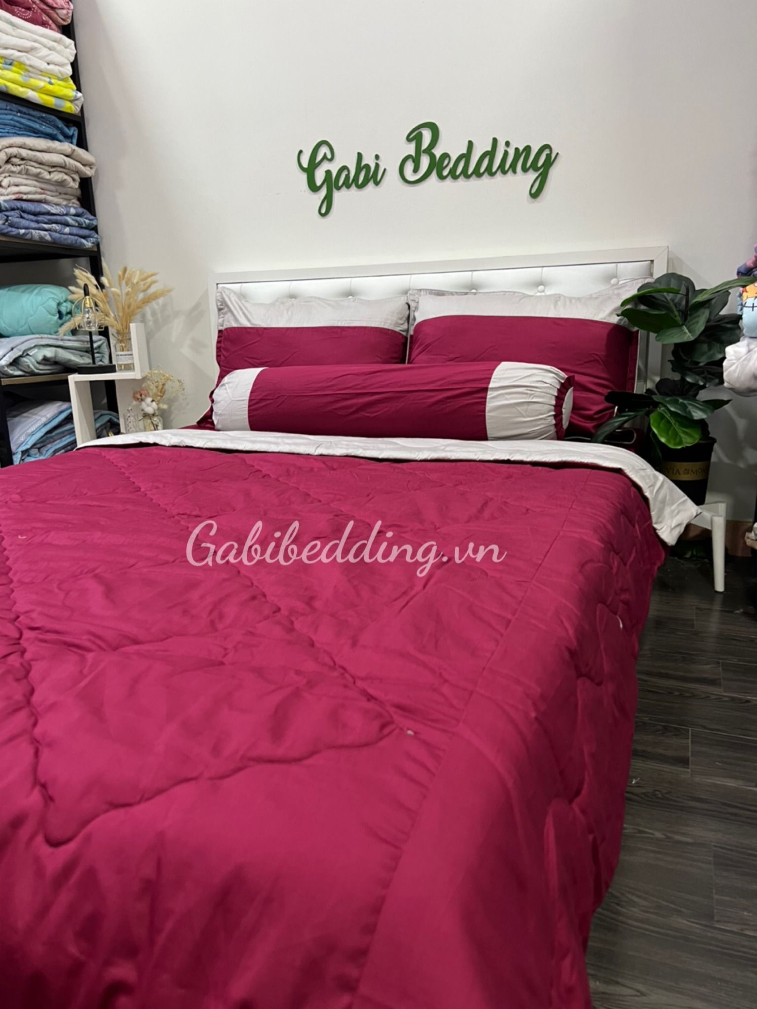 Satin Đỏ Vang