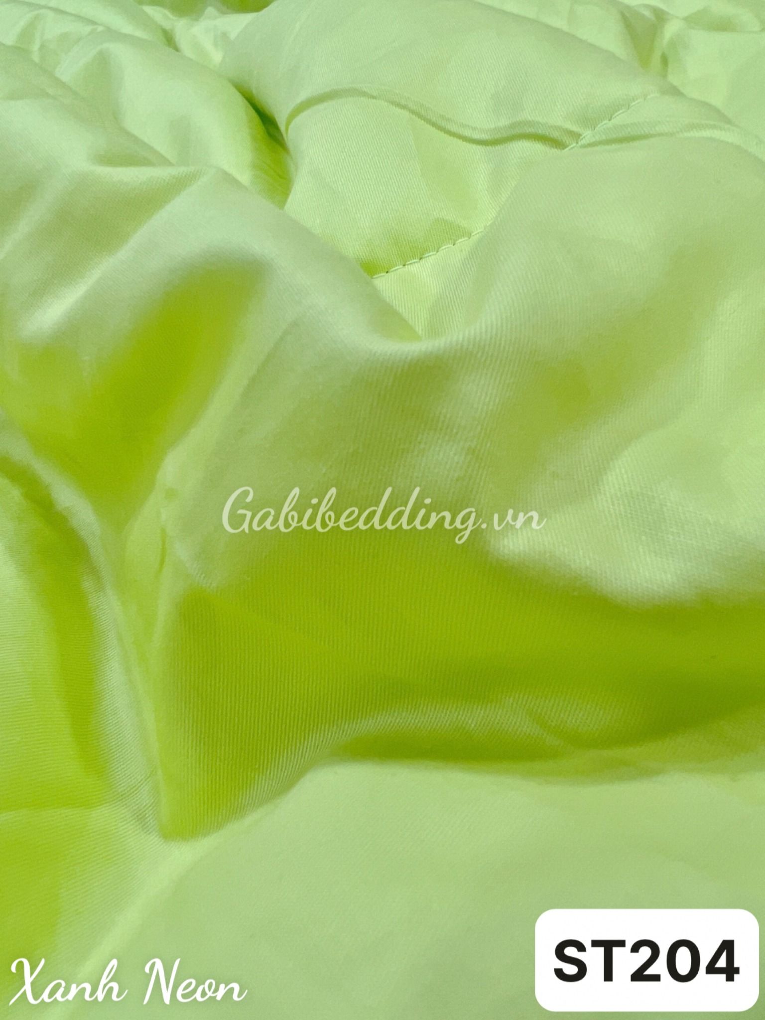 Satin Xanh Neon
