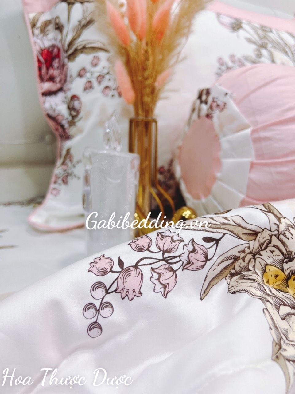 Satin Hoa Thược Dược