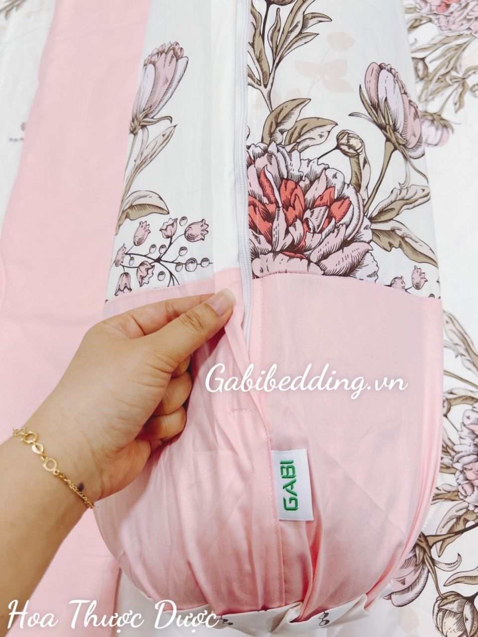 Satin Hoa Thược Dược