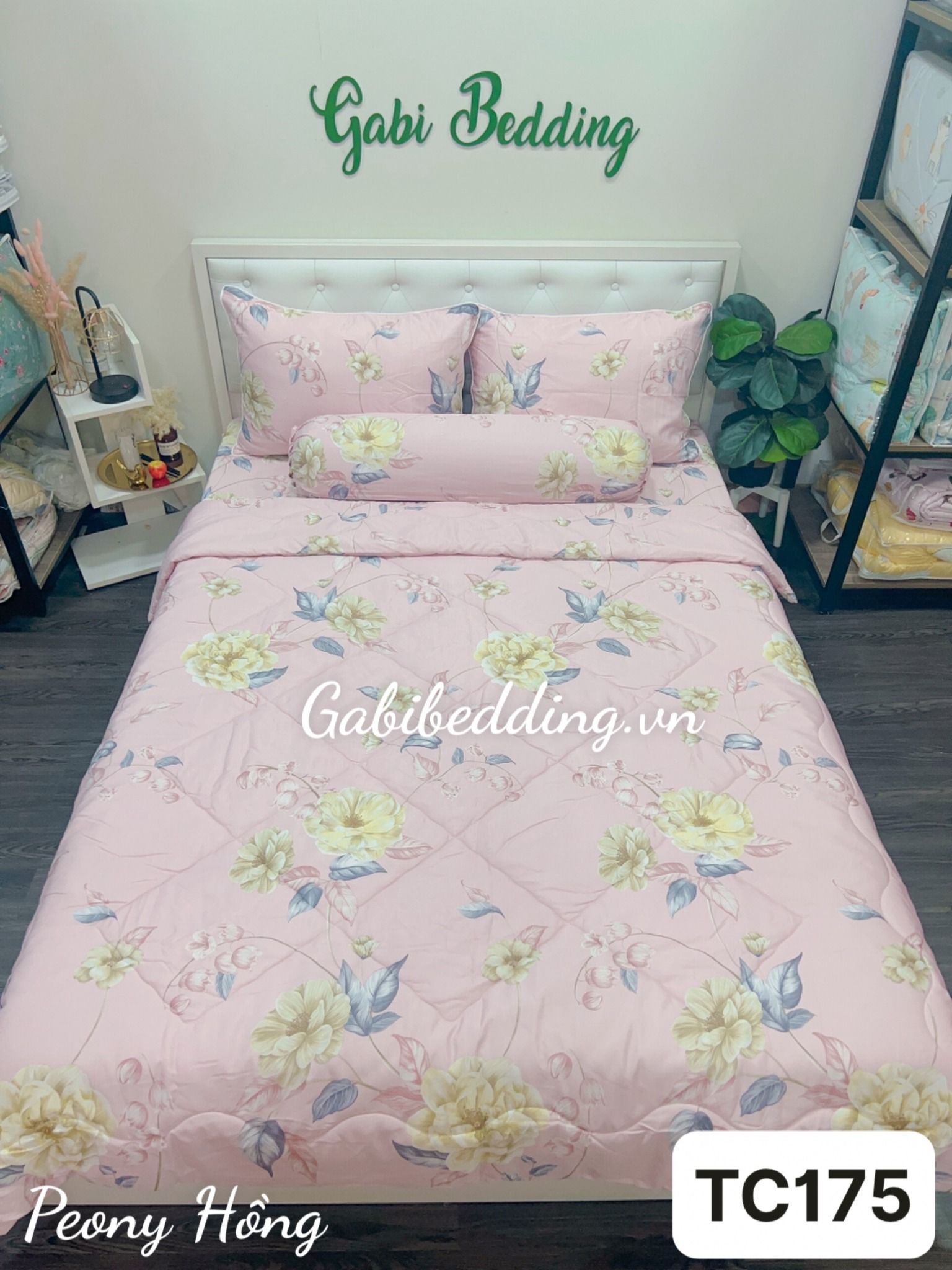 Tencel Peony Hồng