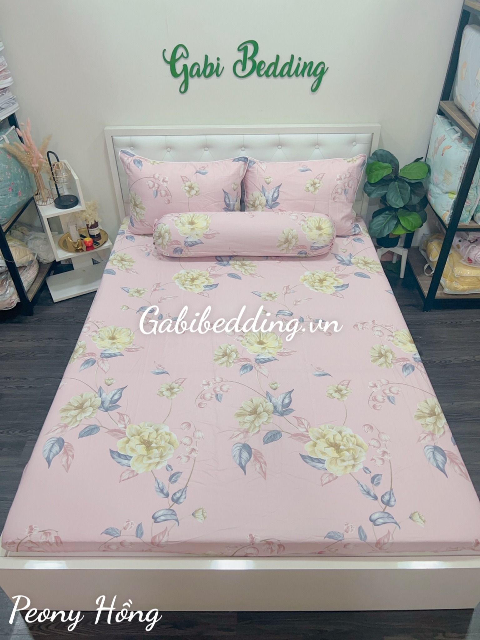 Tencel Peony Hồng