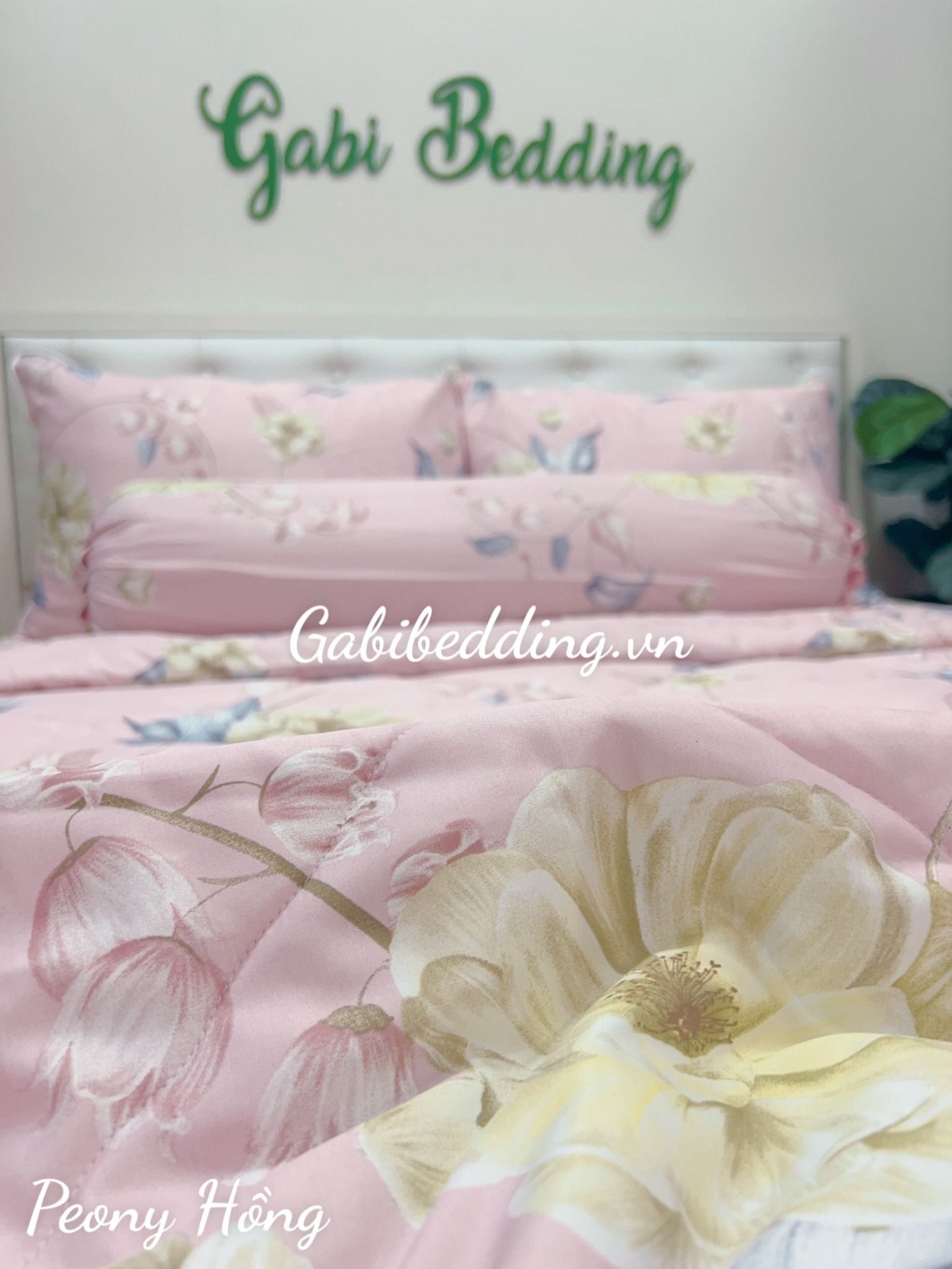 Tencel Peony Hồng