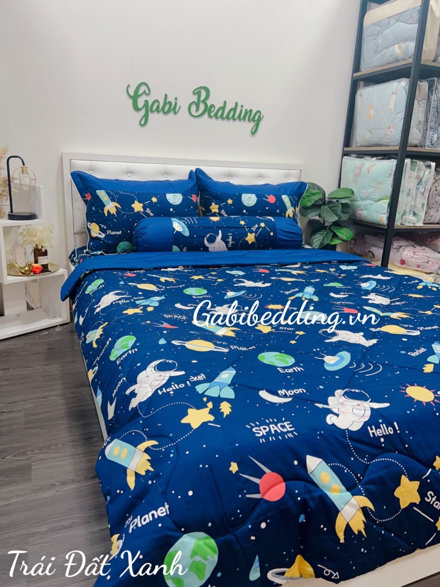 Satin Trái Đất Xanh