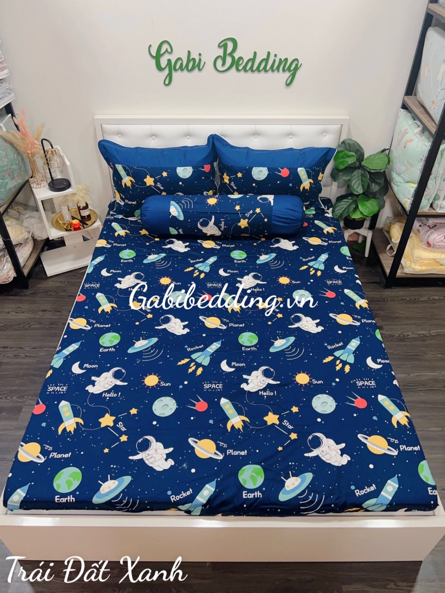 Satin Trái Đất Xanh