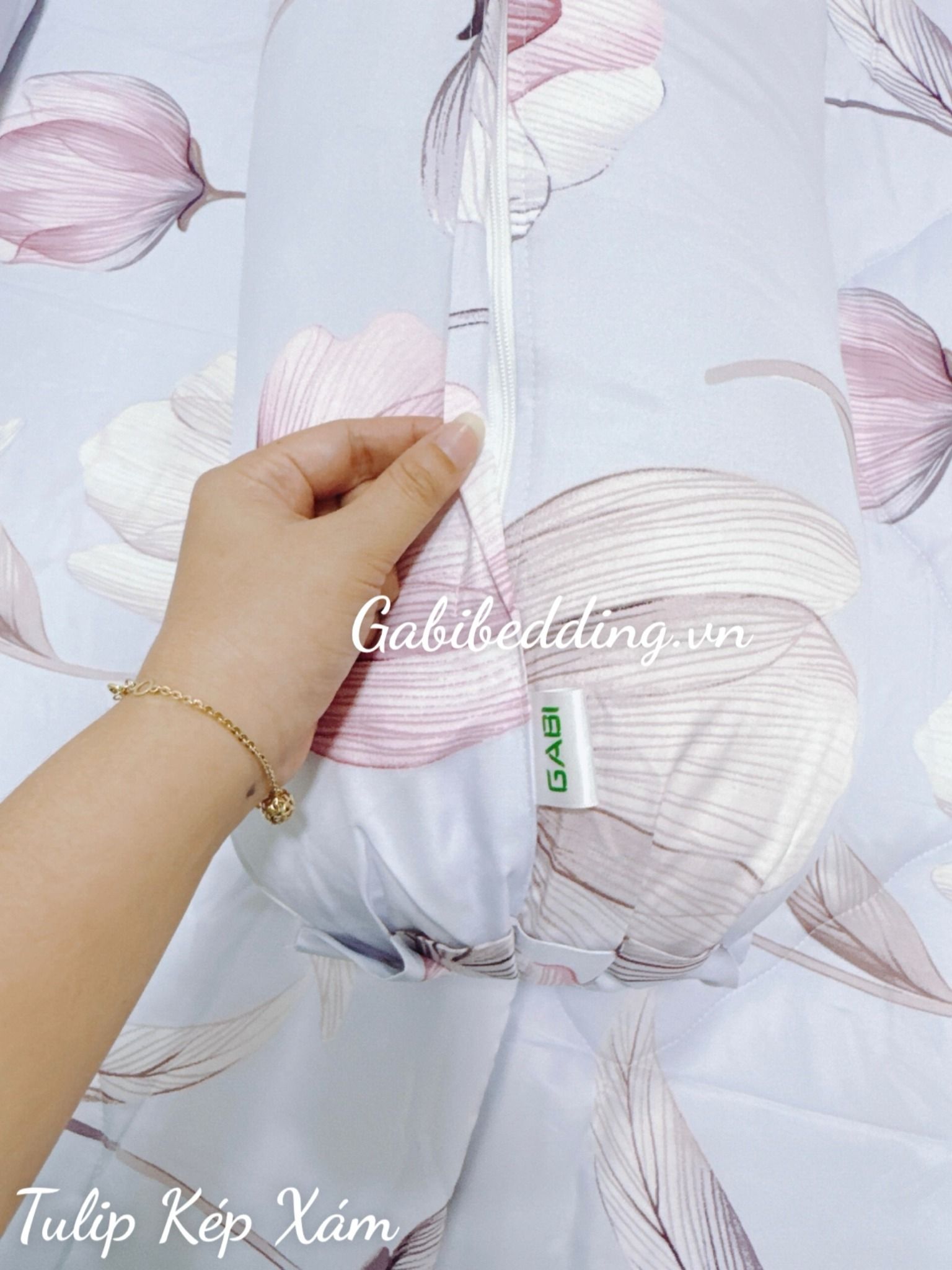 Tencel Tulip Kép Xám