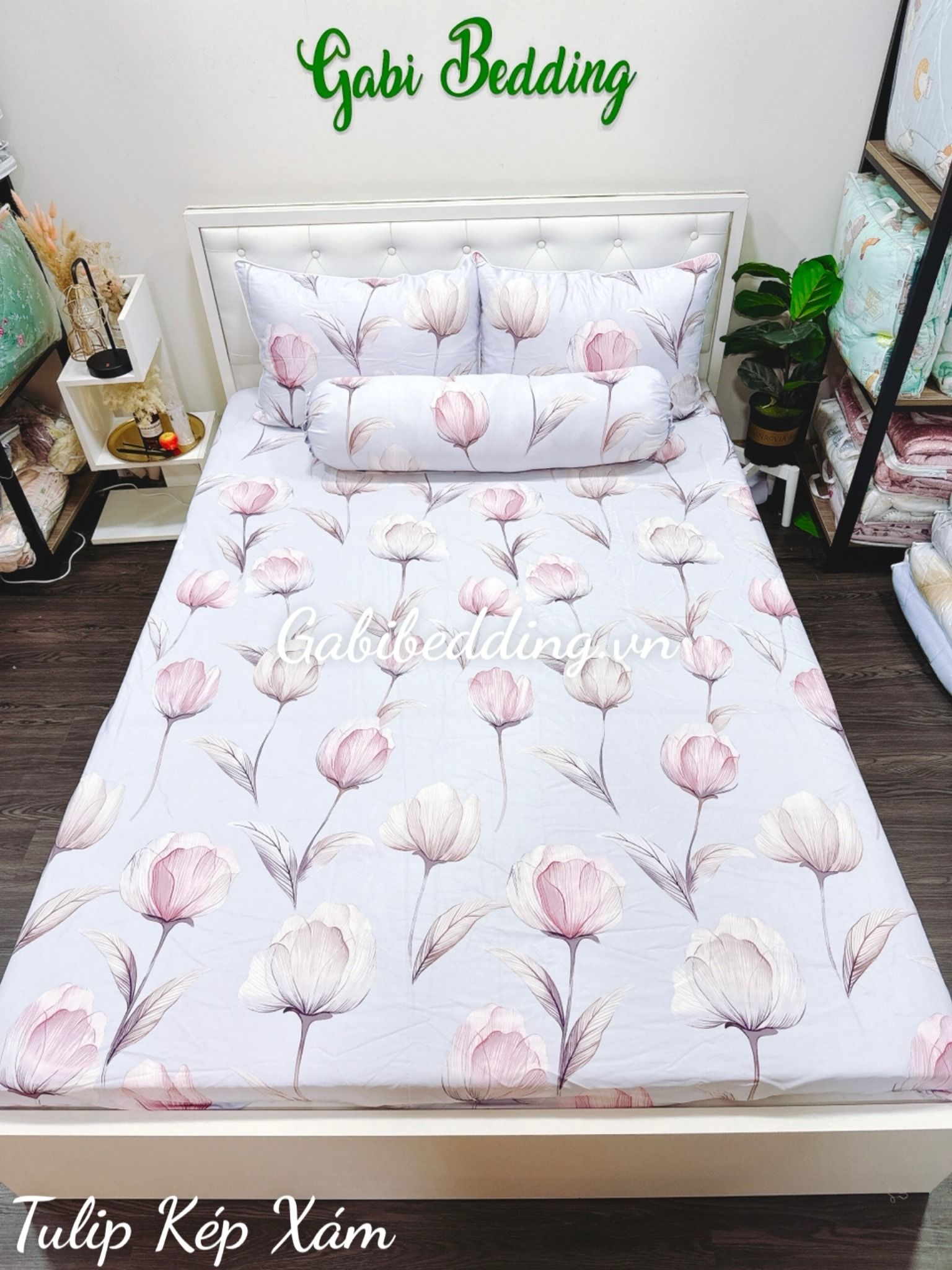 Tencel Tulip Kép Xám