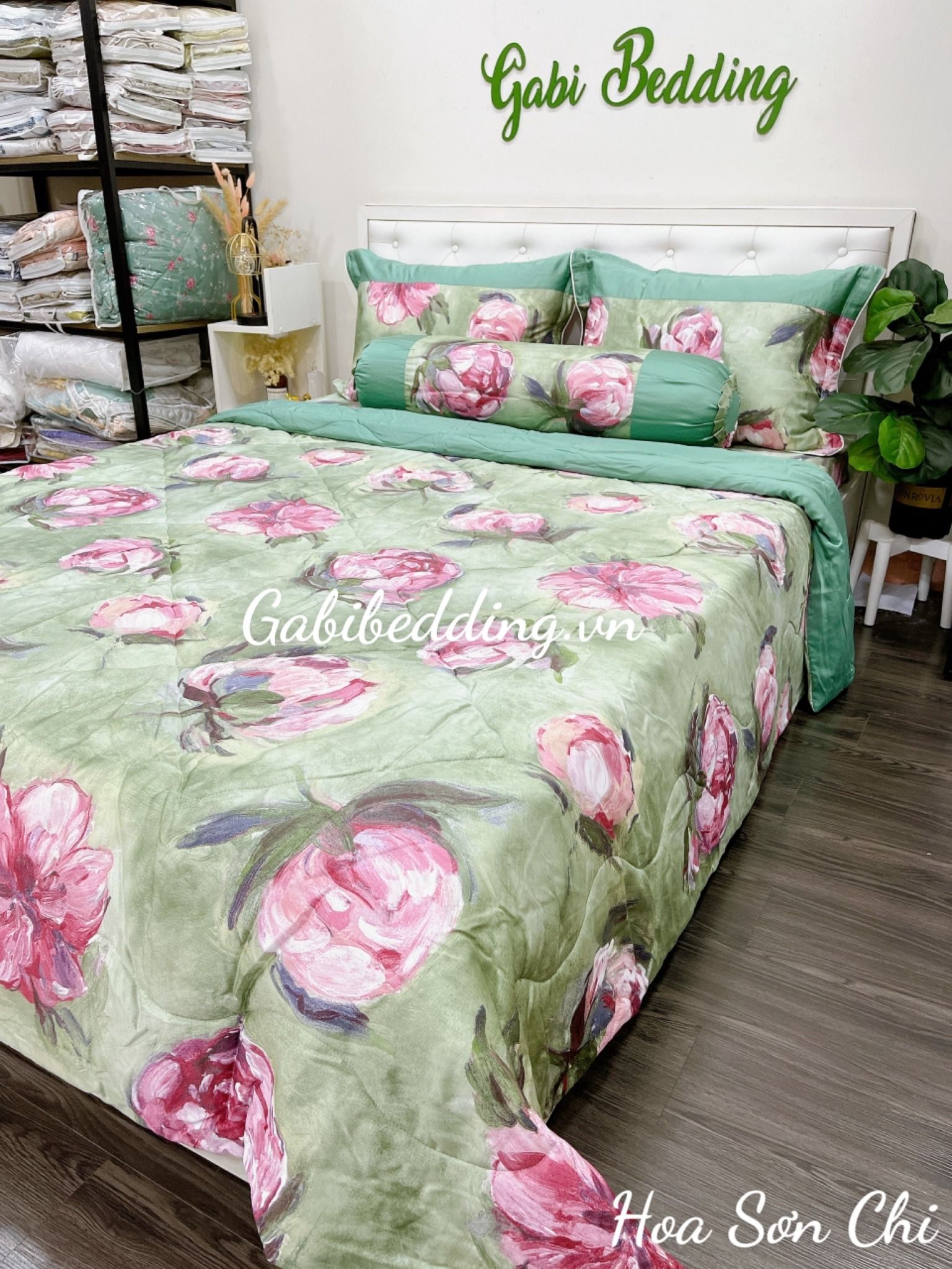 Lụa Tơ Tằm Hoa Sơn Chi