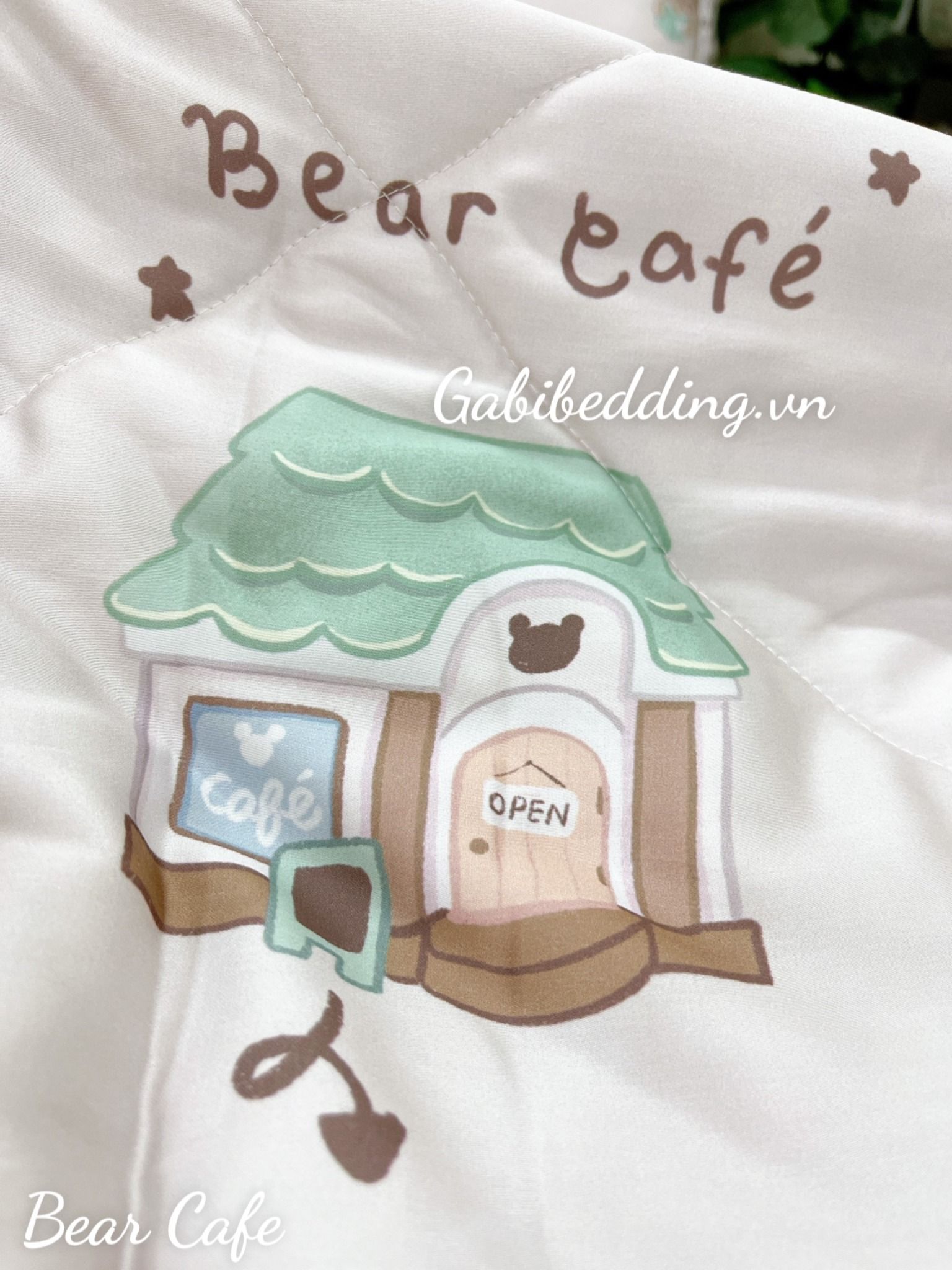 Lụa Tơ Tằm Bear Cafe