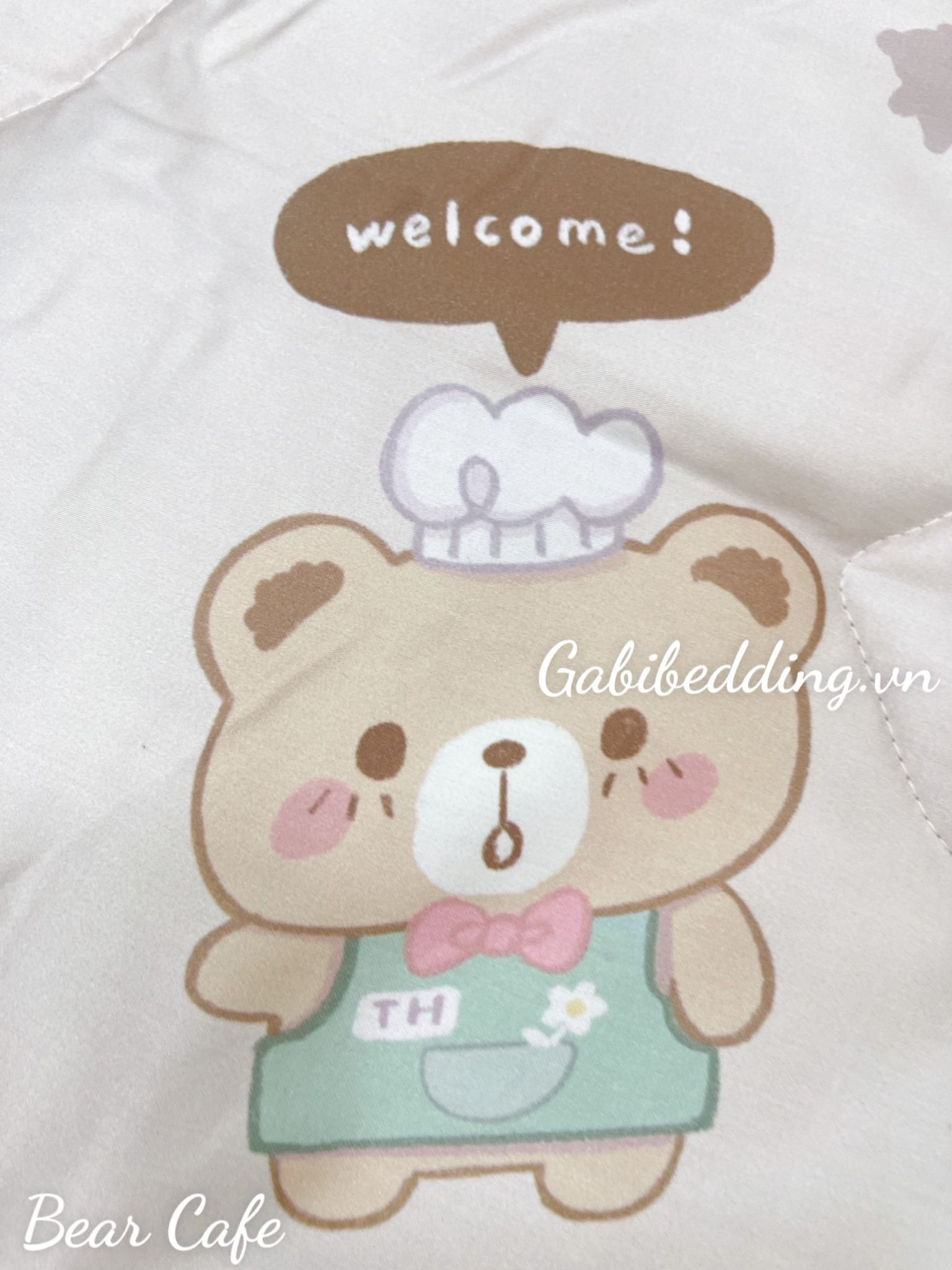 Lụa Tơ Tằm Bear Cafe