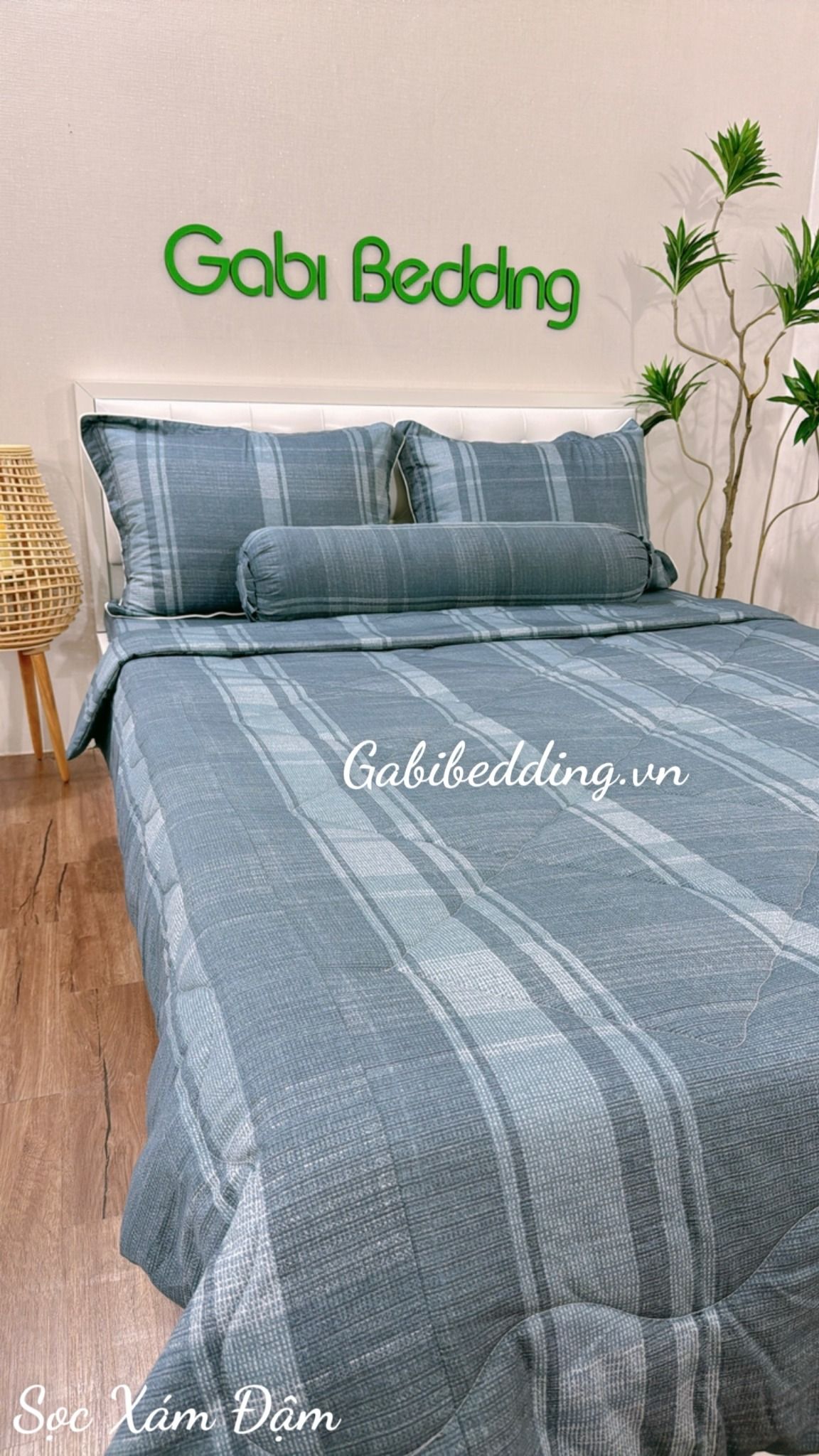 Modal Sọc Xám Đậm