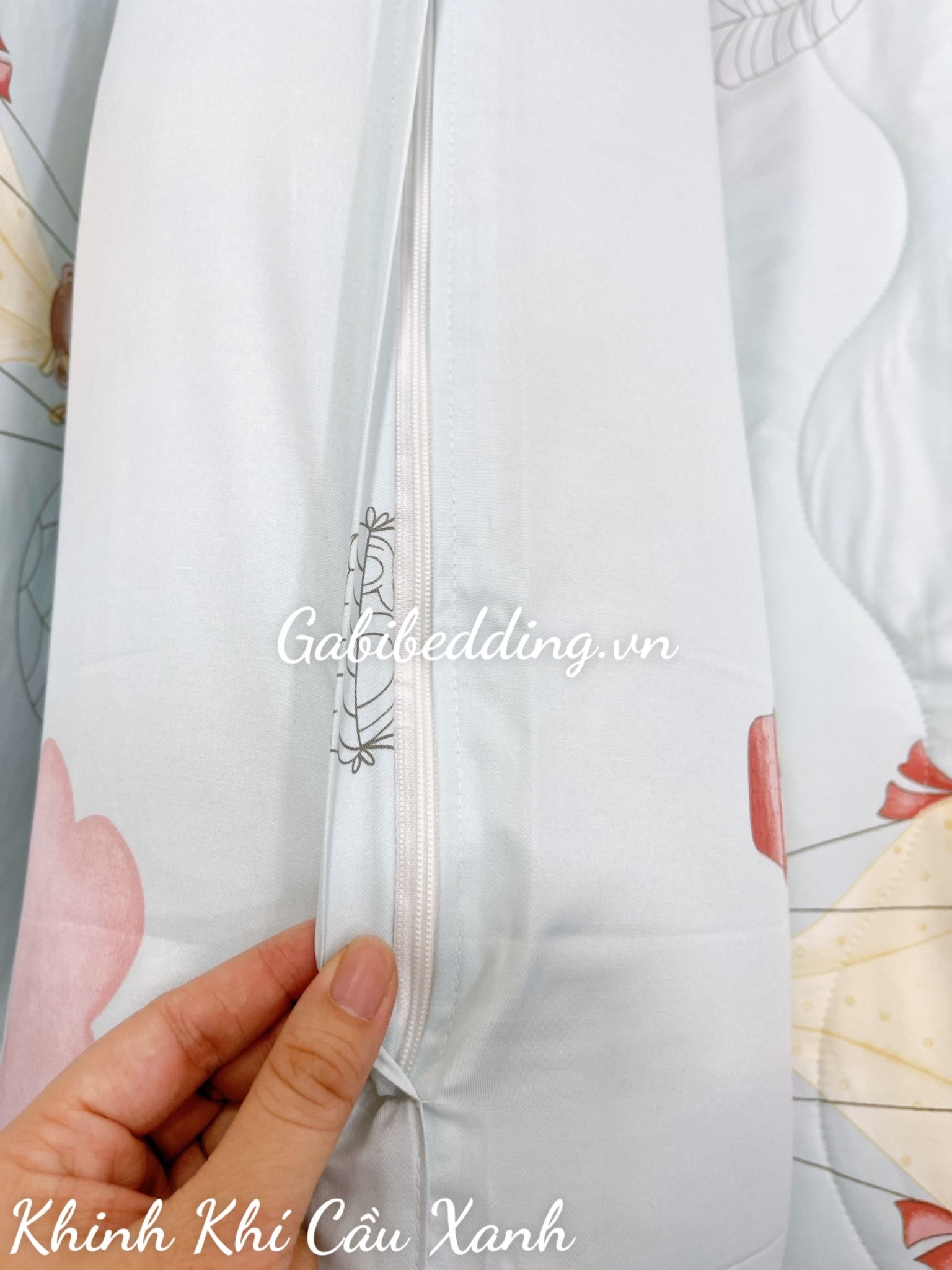 Tencel Khinh Khí Cầu Xanh