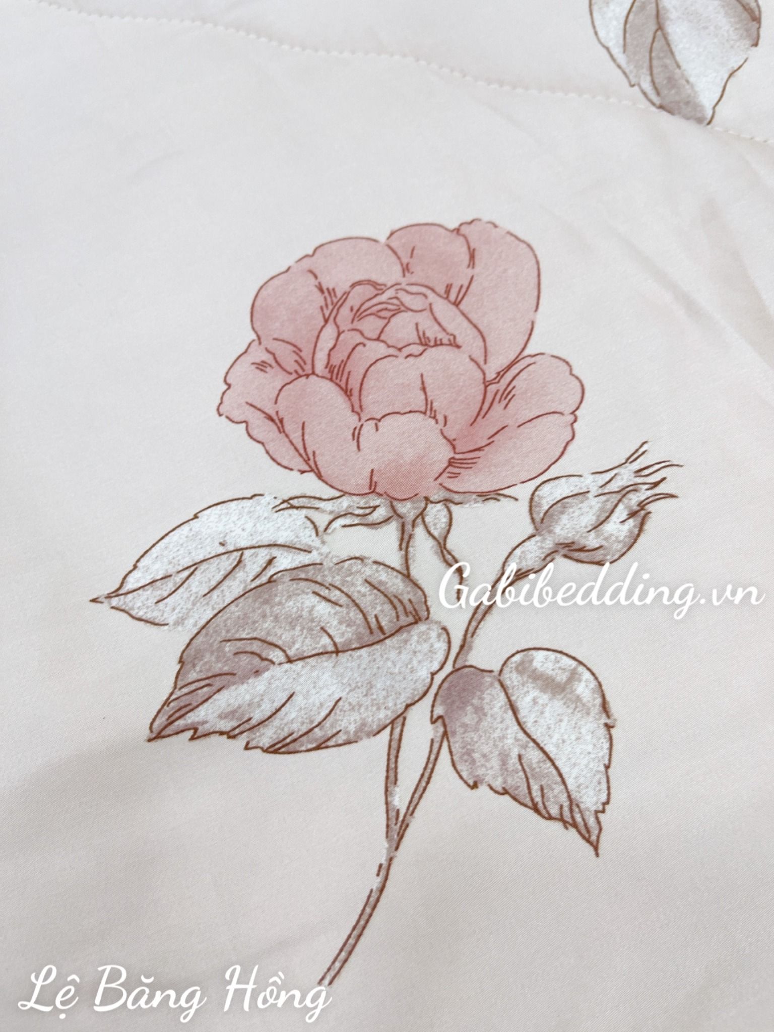 Lụa Tơ Tằm Lệ Băng Hồng