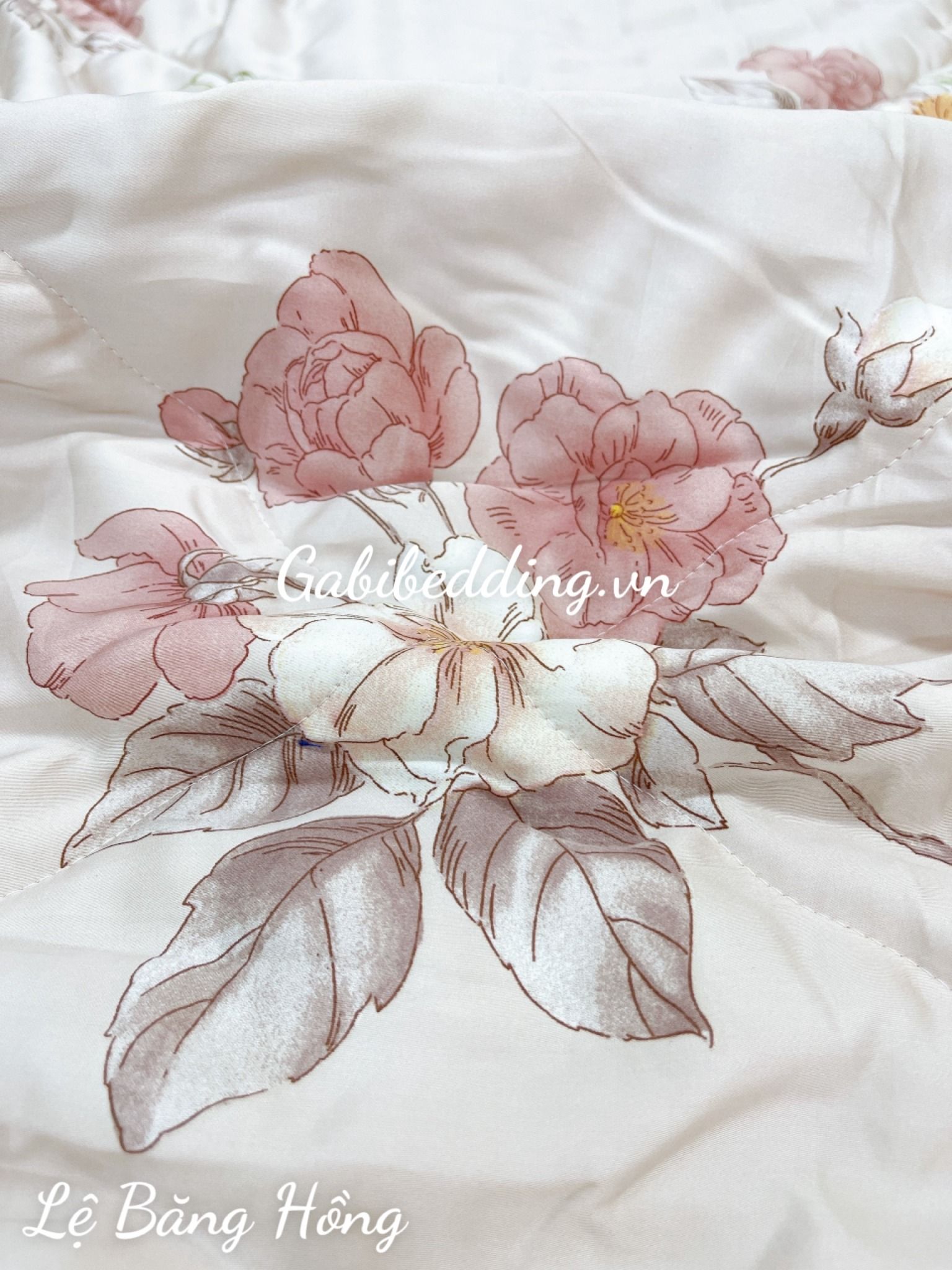Lụa Tơ Tằm Lệ Băng Hồng