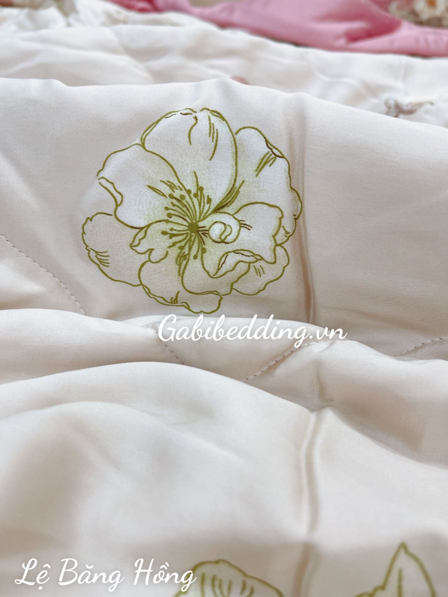 Lụa Tơ Tằm Lệ Băng Hồng
