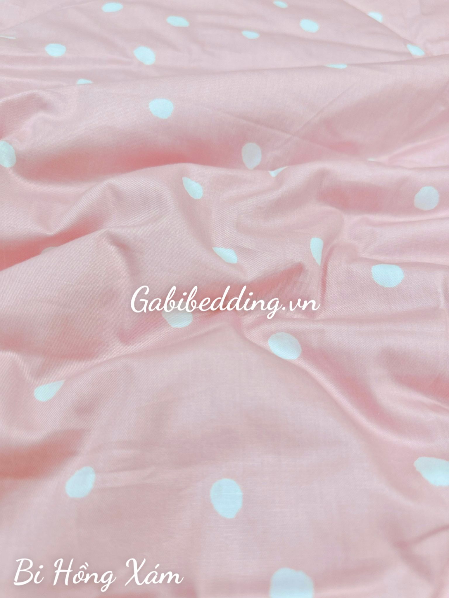 Satin Bi Hồng Xám