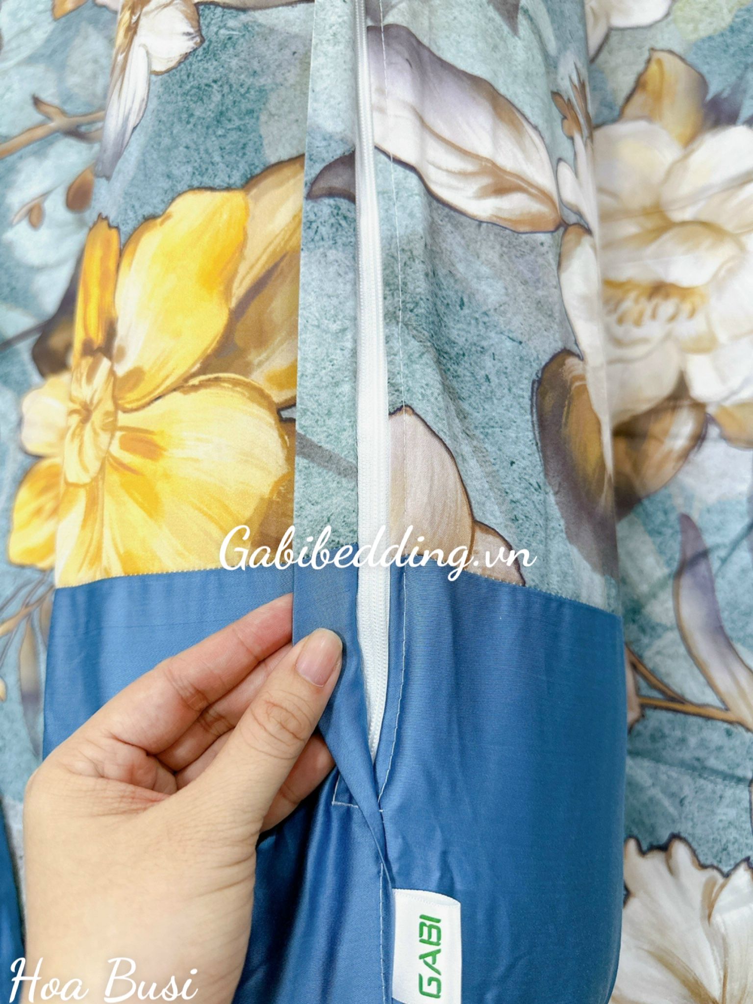 Lụa Tơ Tằm Hoa Busi