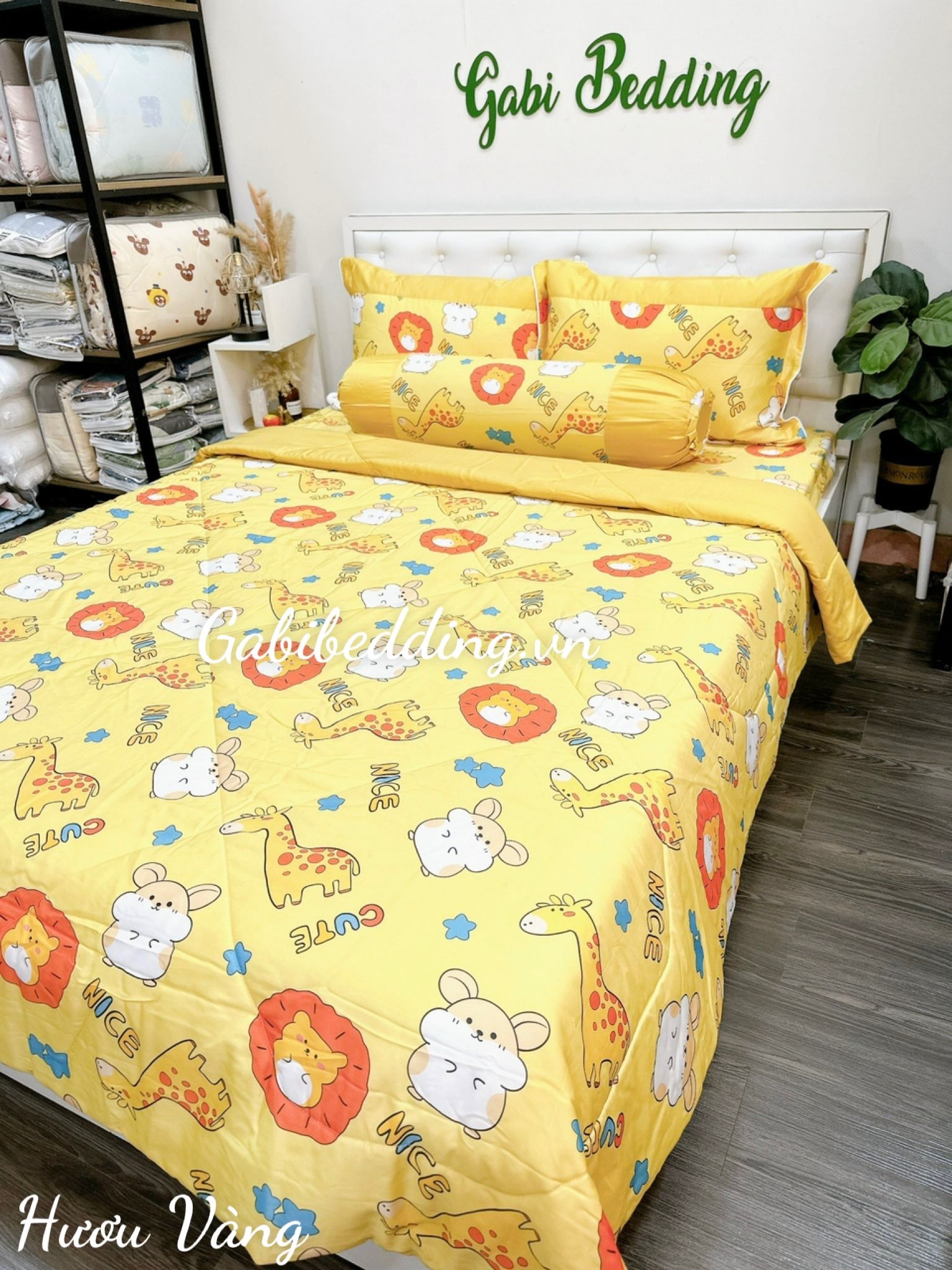 Lụa Tơ Tằm Hươu Vàng