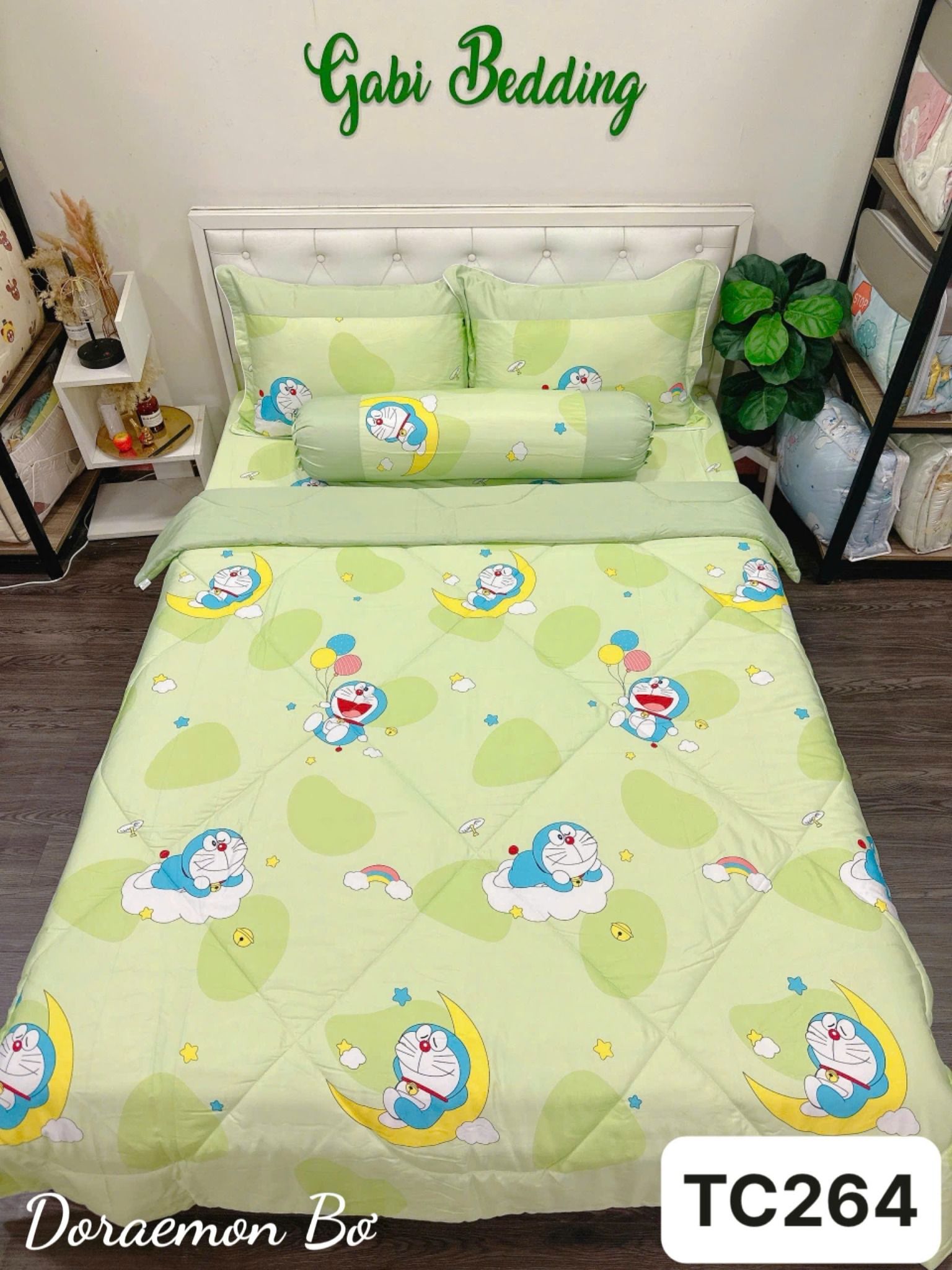 Tencel Doraemon Bơ