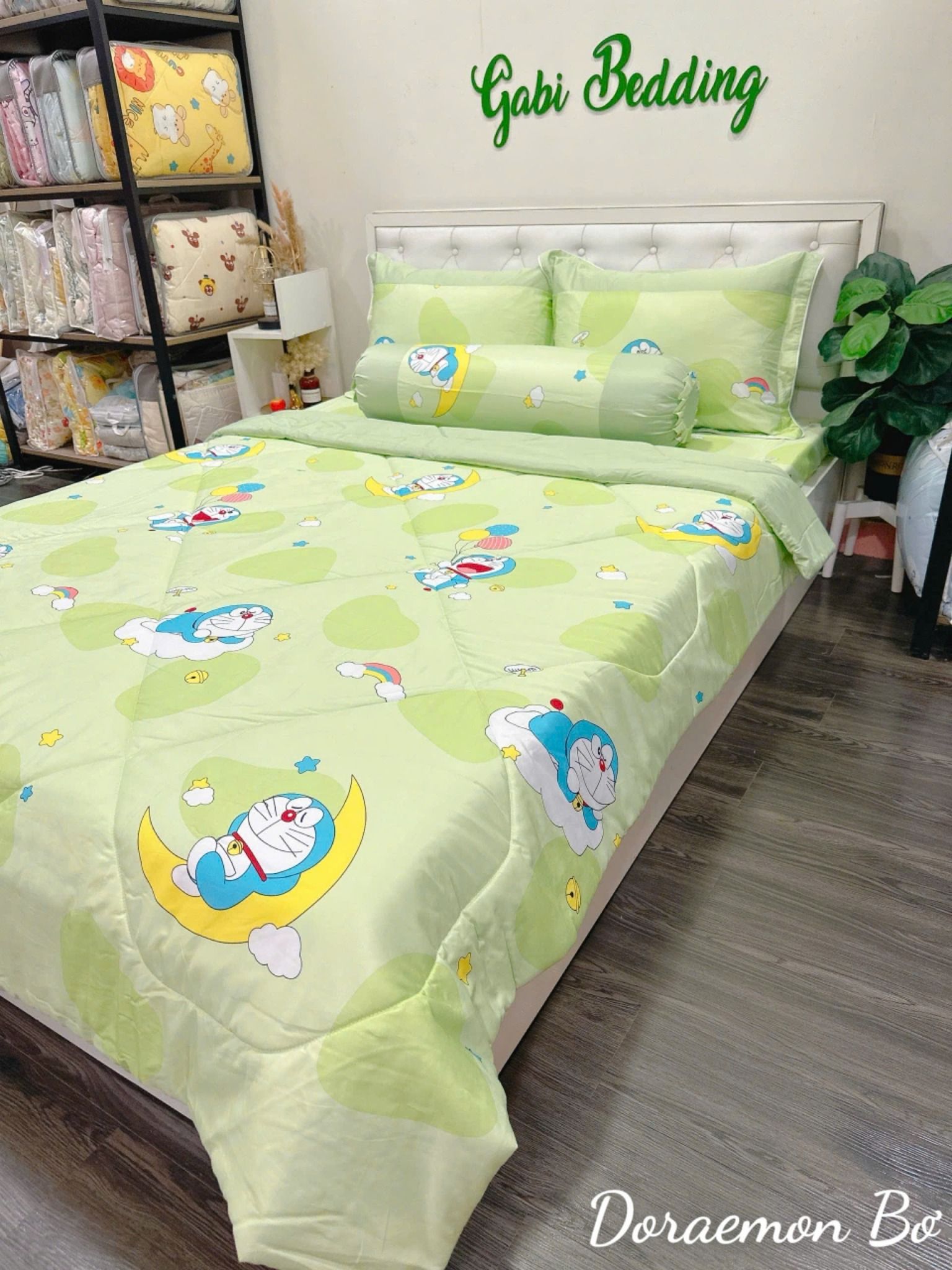 Tencel Doraemon Bơ