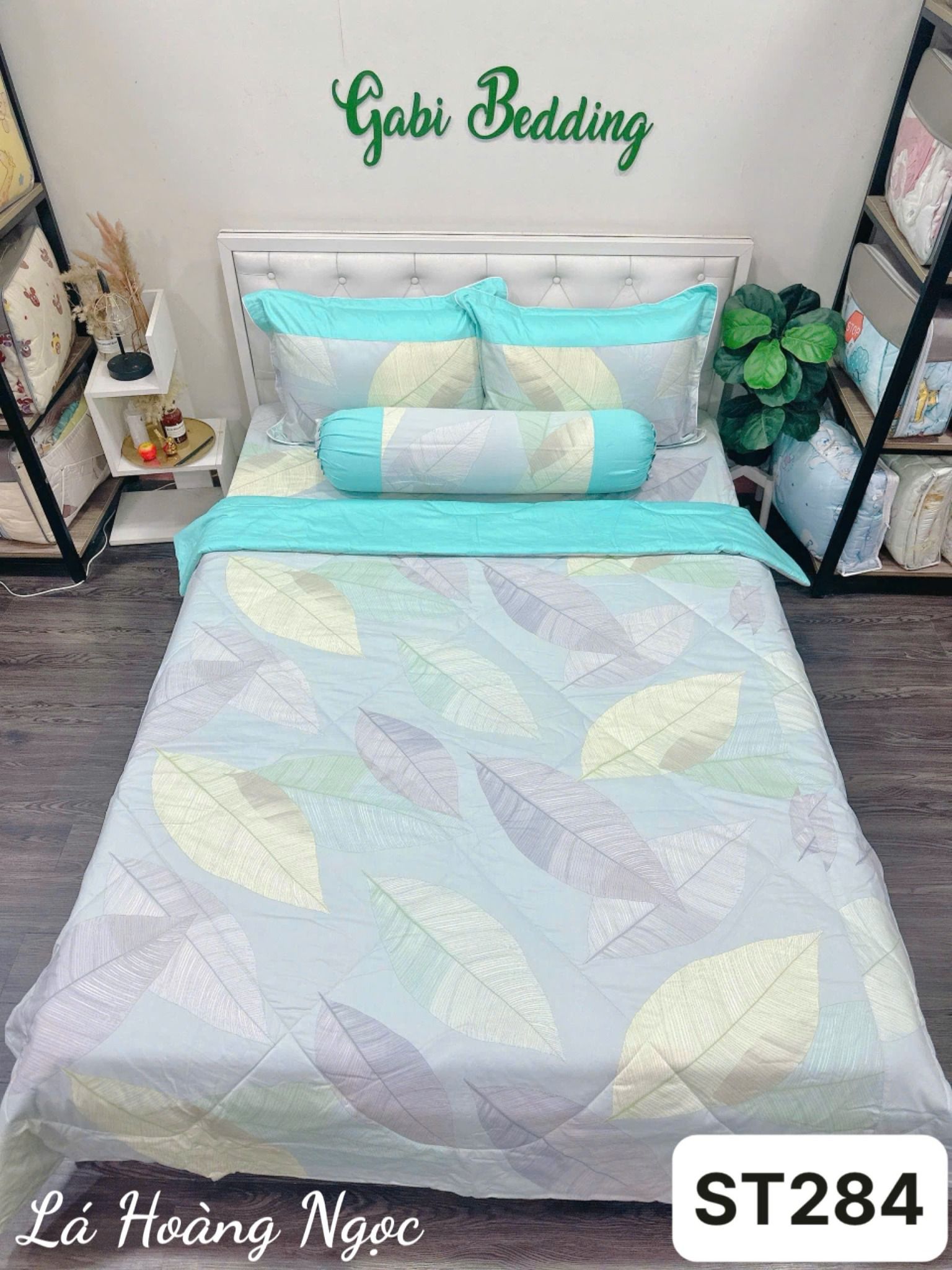 Satin Lá Hoàng Ngọc