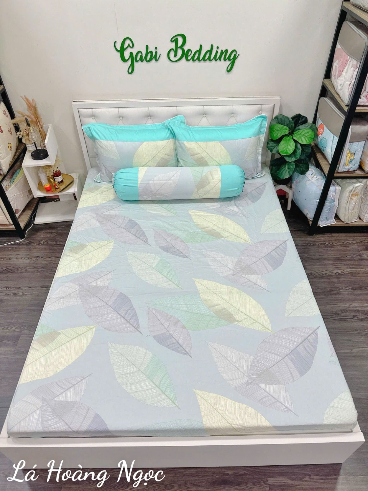 Satin Lá Hoàng Ngọc