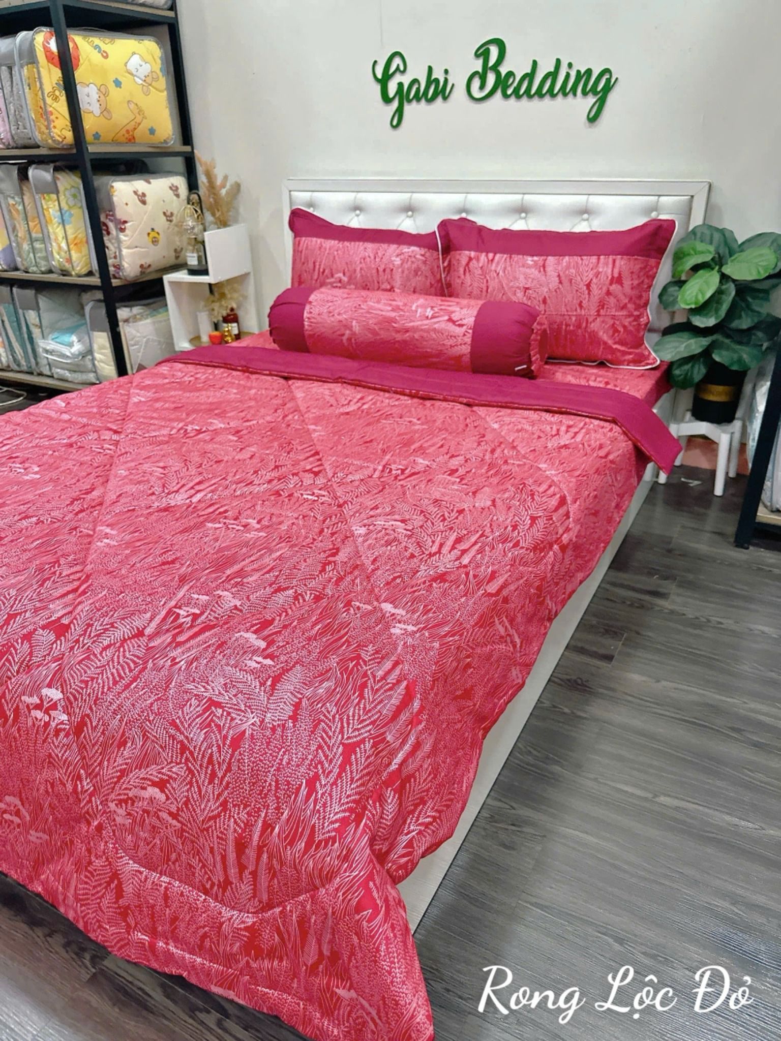 Satin Rong Lộc Đỏ