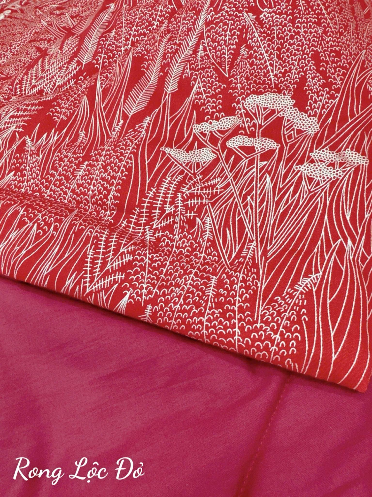 Satin Rong Lộc Đỏ
