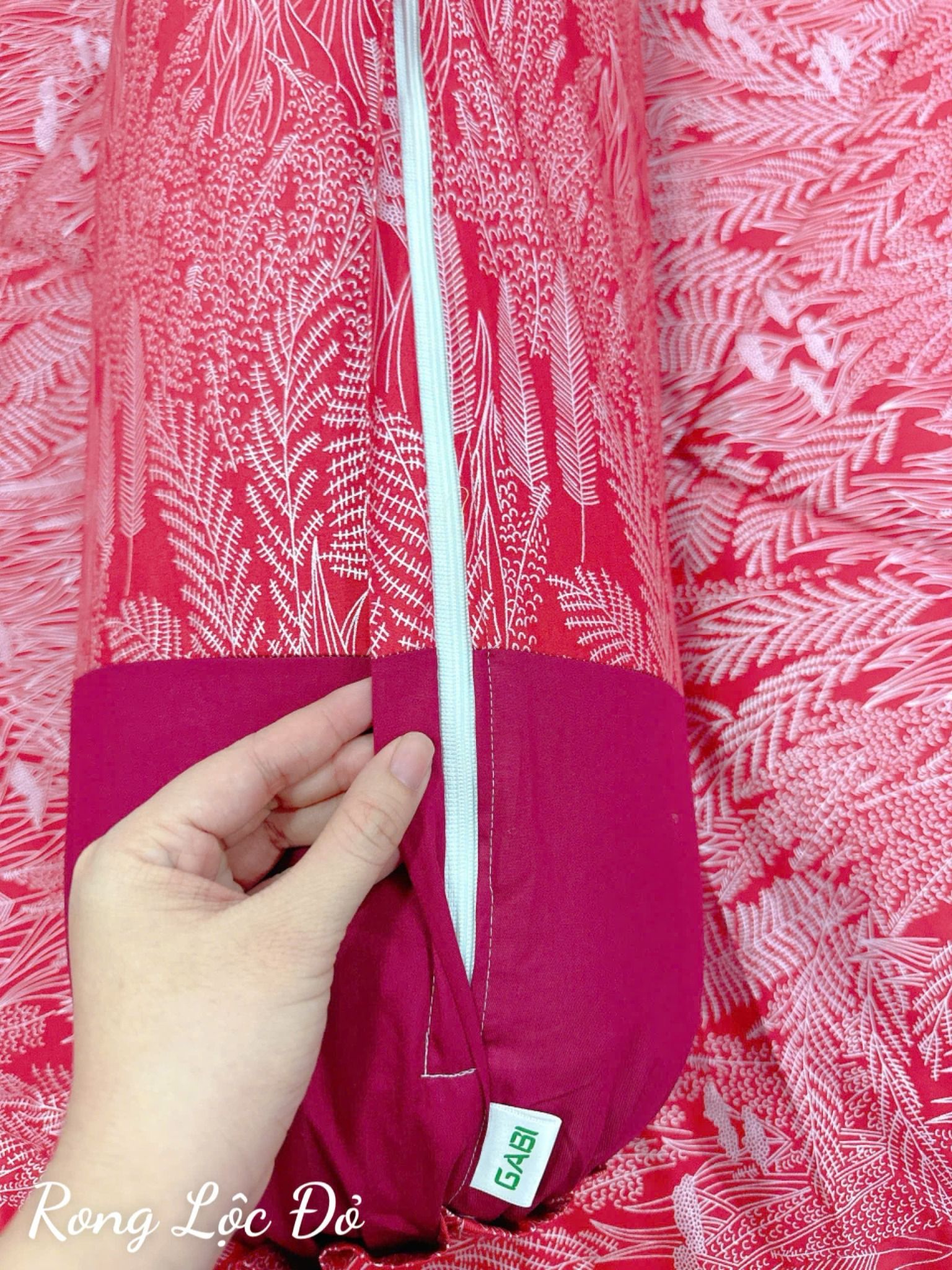 Satin Rong Lộc Đỏ