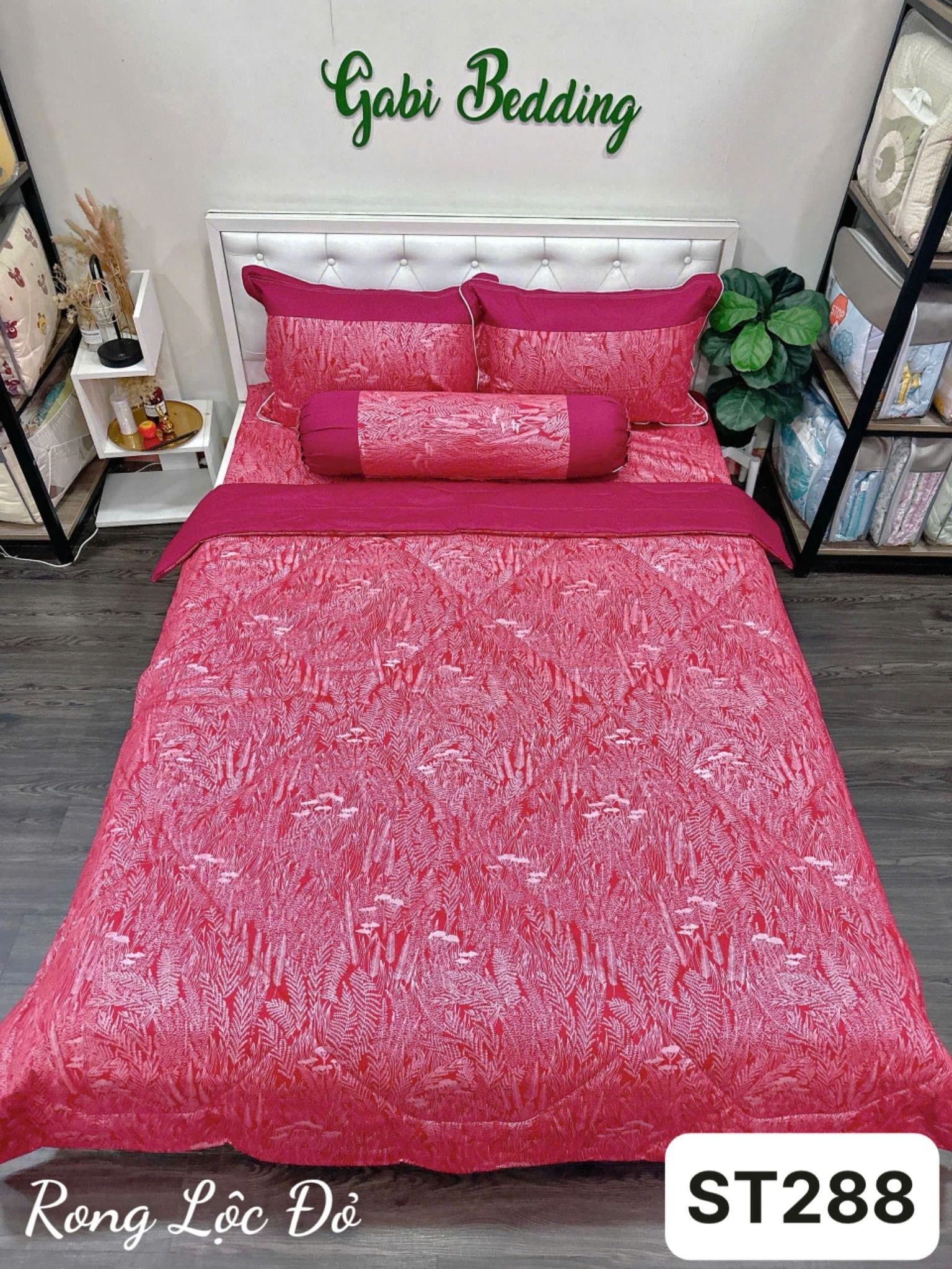 Satin Rong Lộc Đỏ
