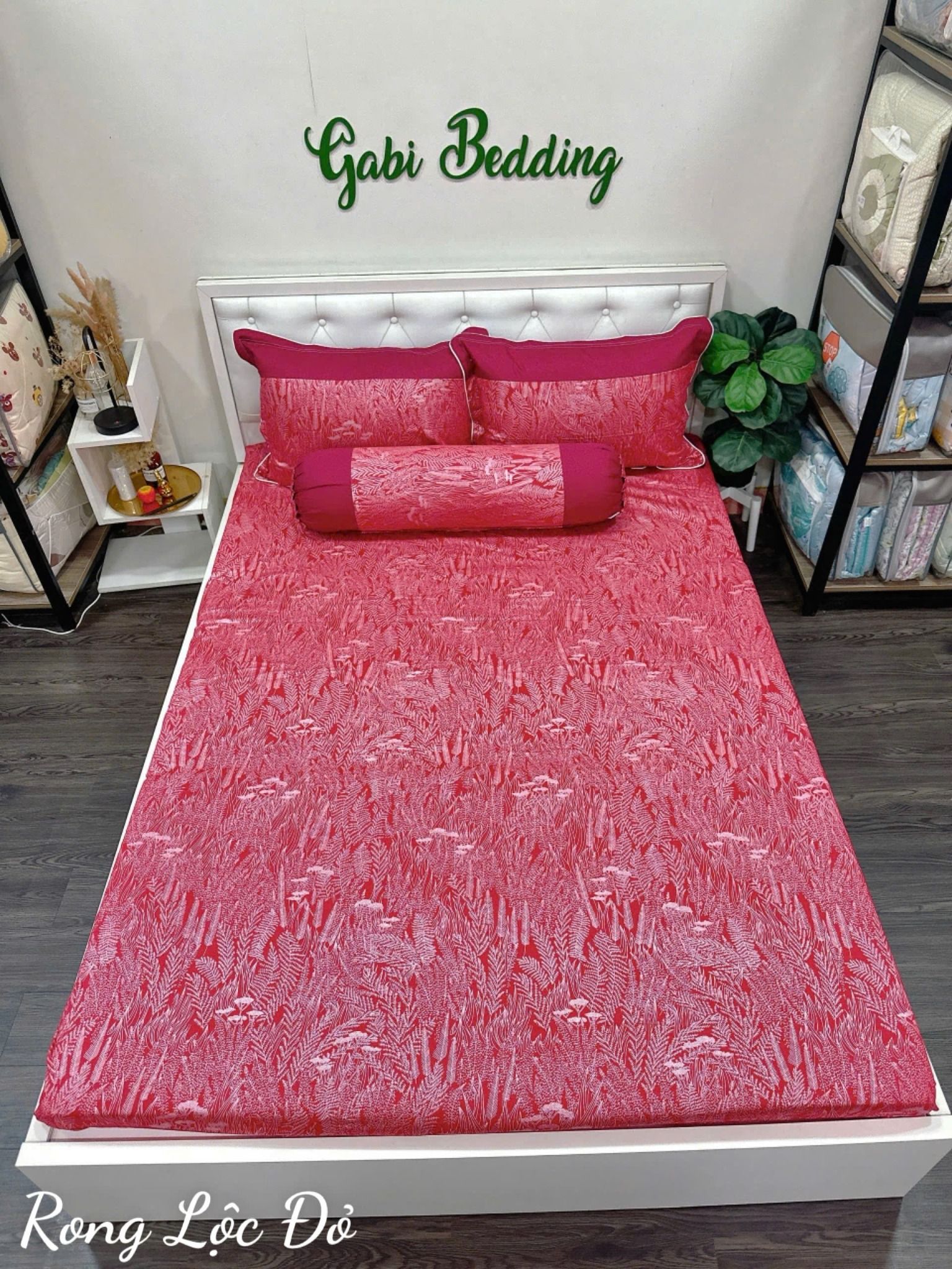 Satin Rong Lộc Đỏ