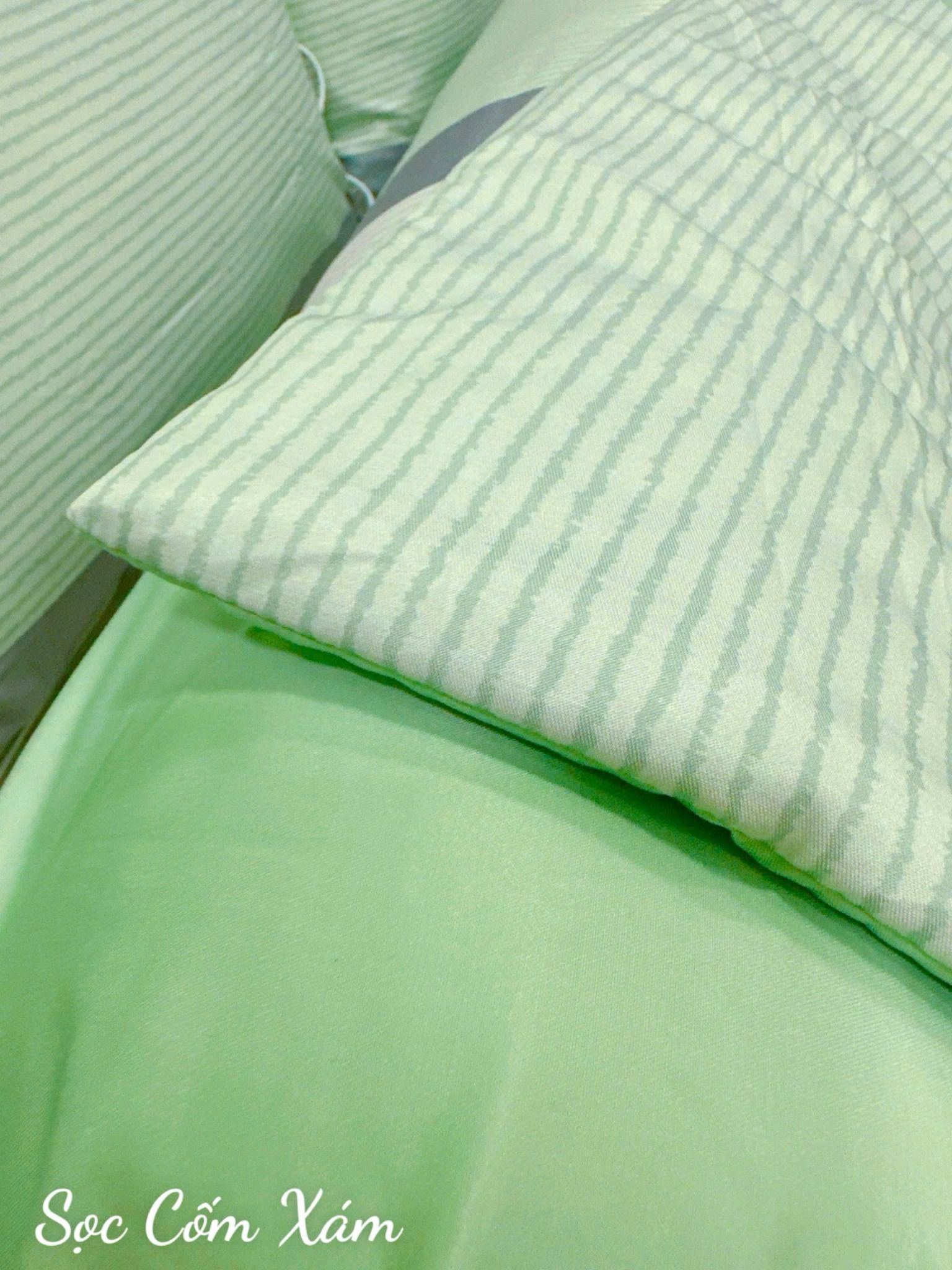 Tencel Sọc Cốm Xám