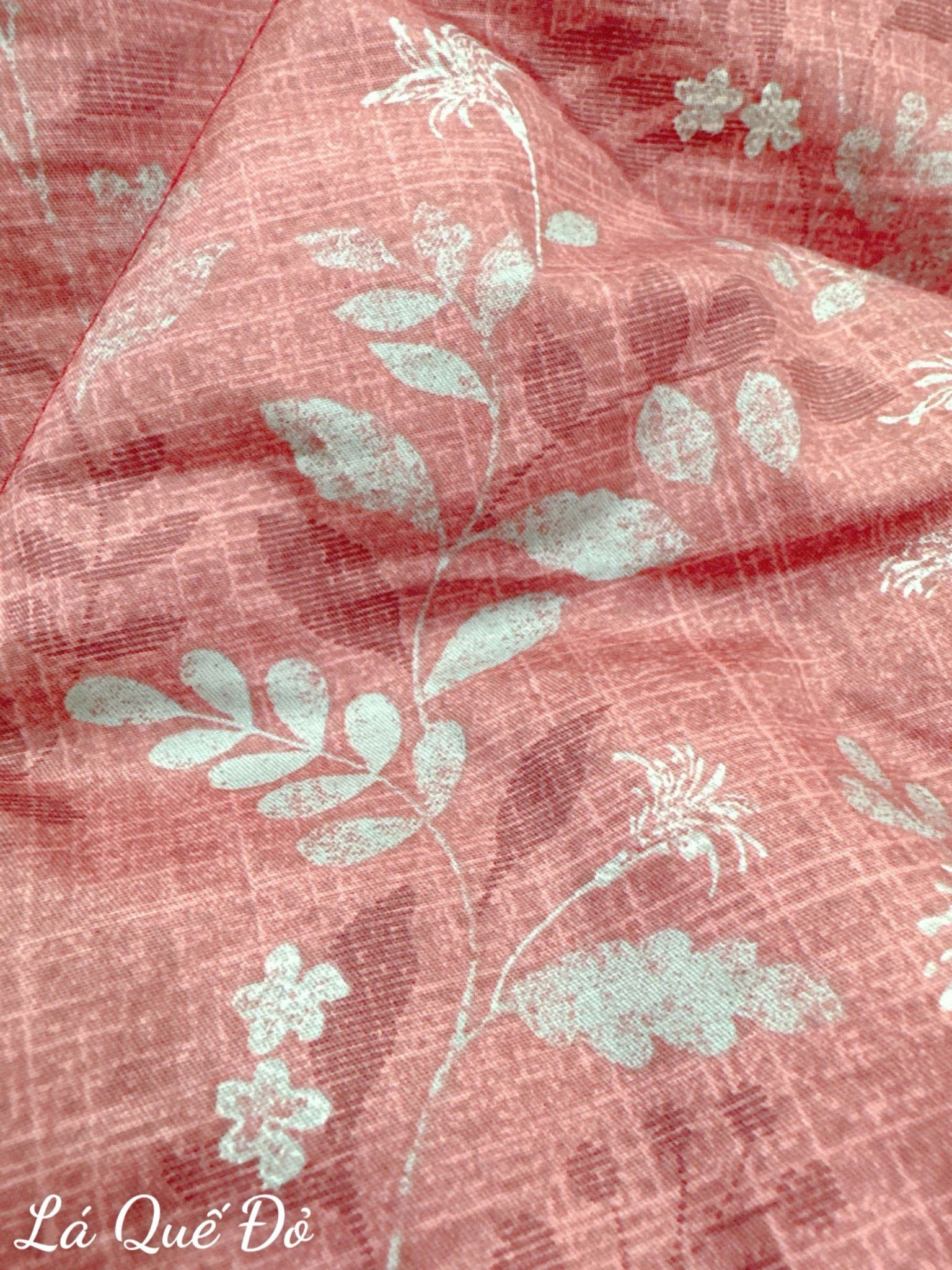 Satin Lá Quế Đỏ