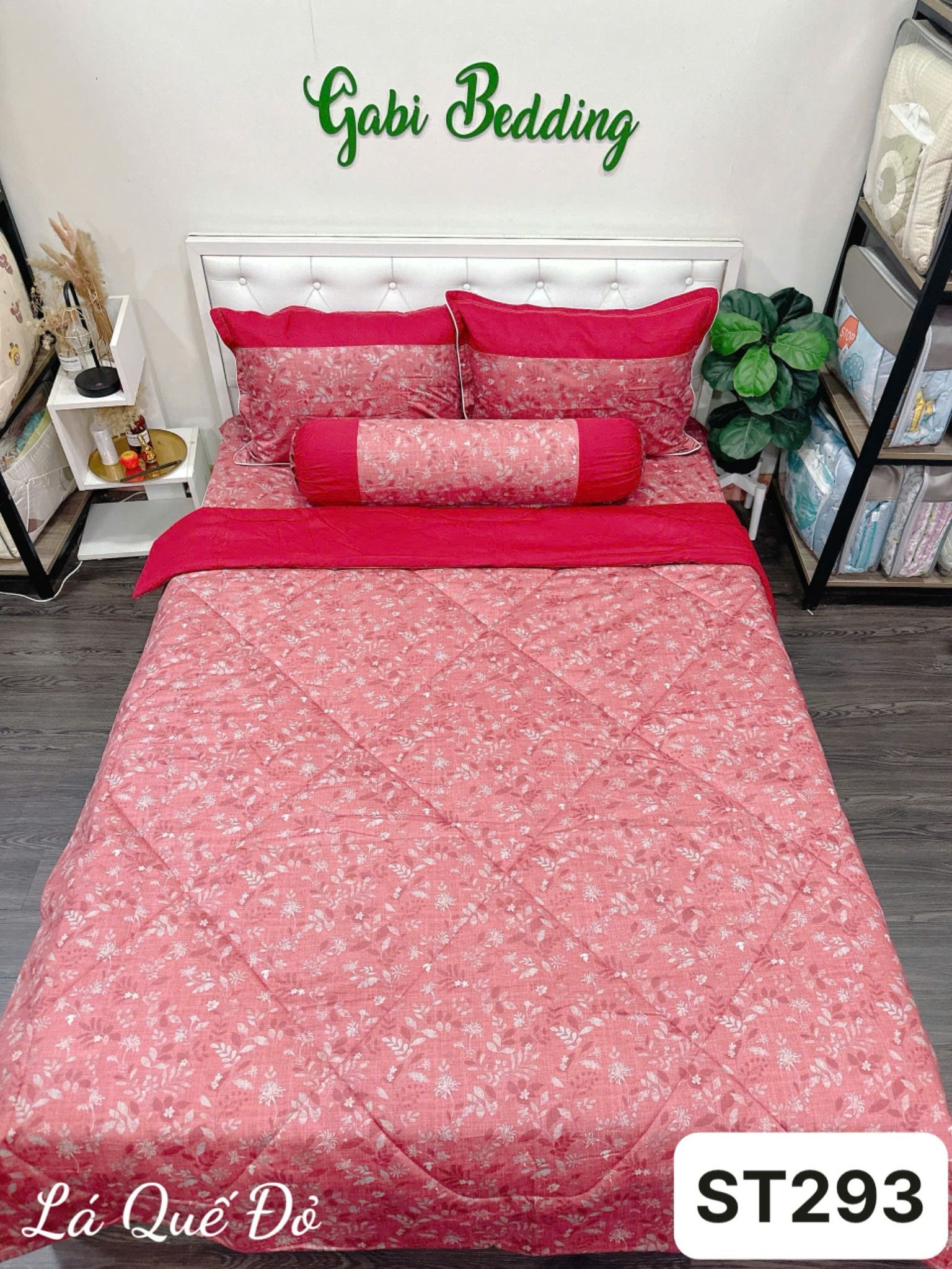 Satin Lá Quế Đỏ