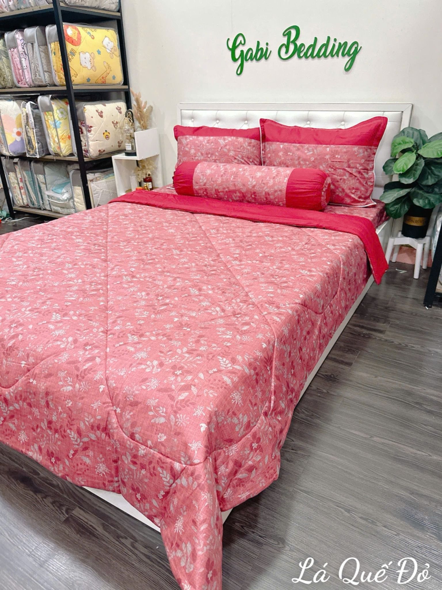 Satin Lá Quế Đỏ