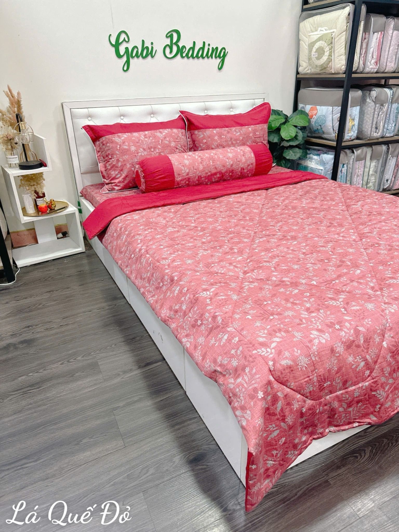 Satin Lá Quế Đỏ