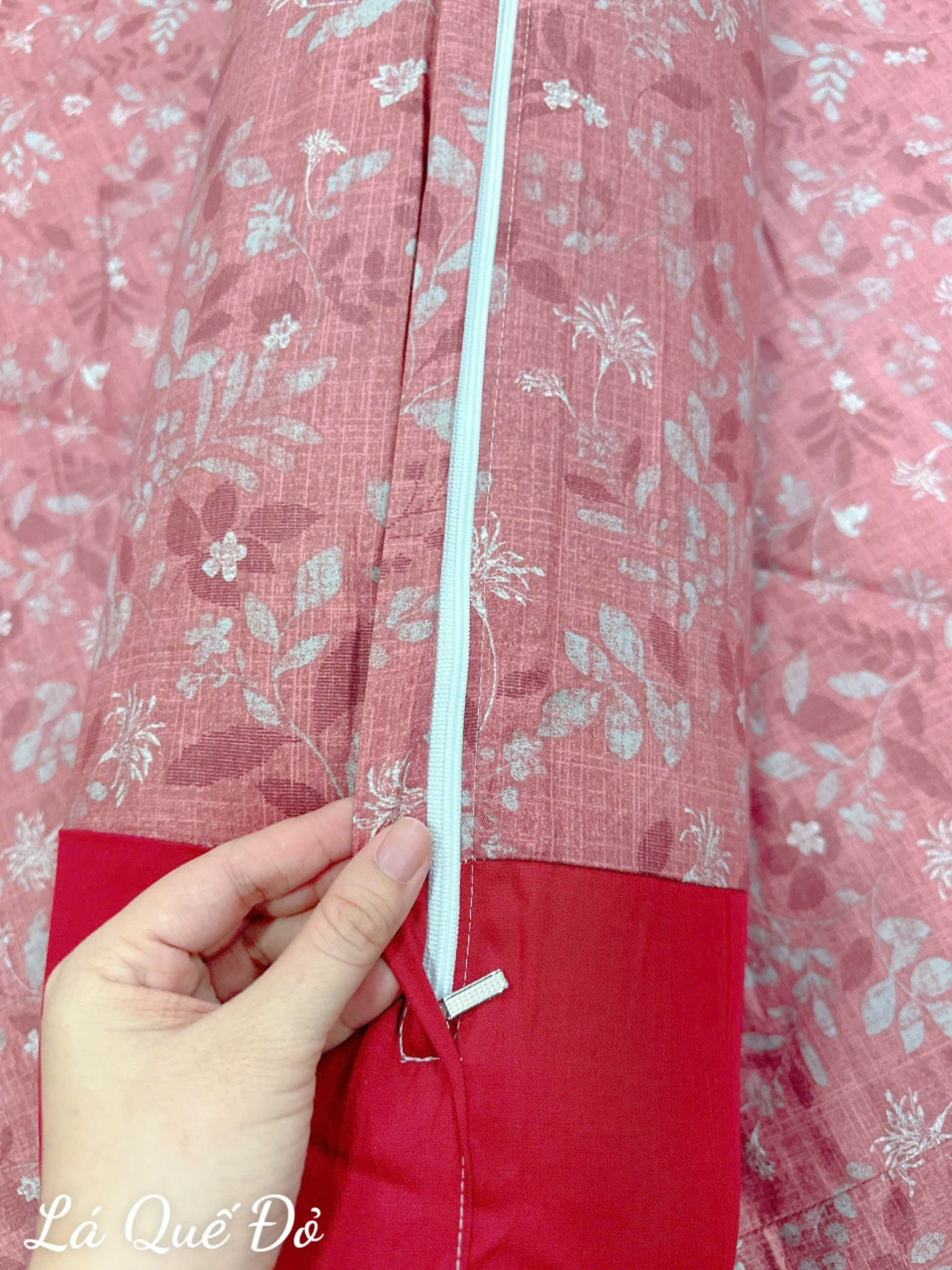 Satin Lá Quế Đỏ
