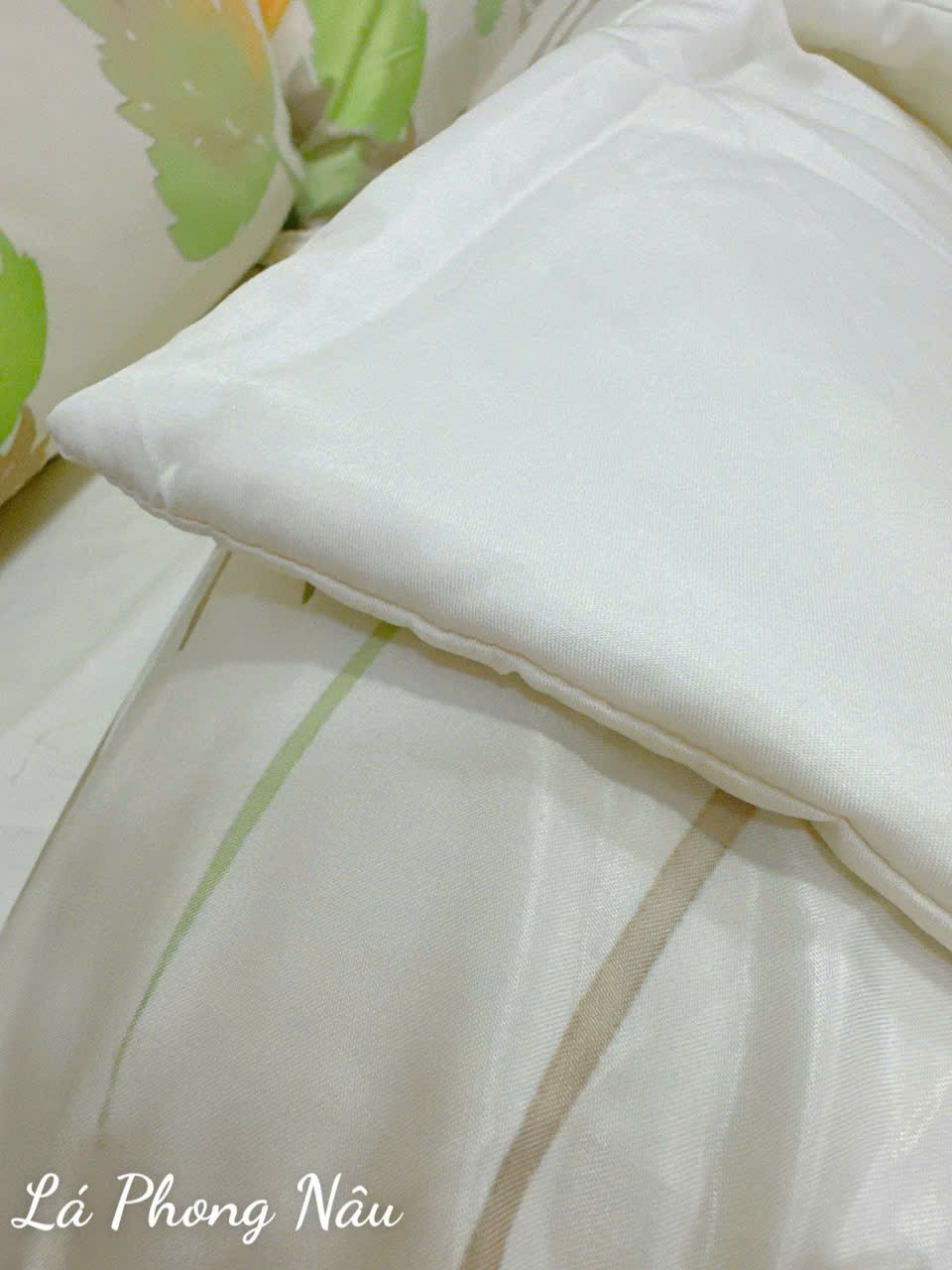 Tencel Lá Phong Nâu
