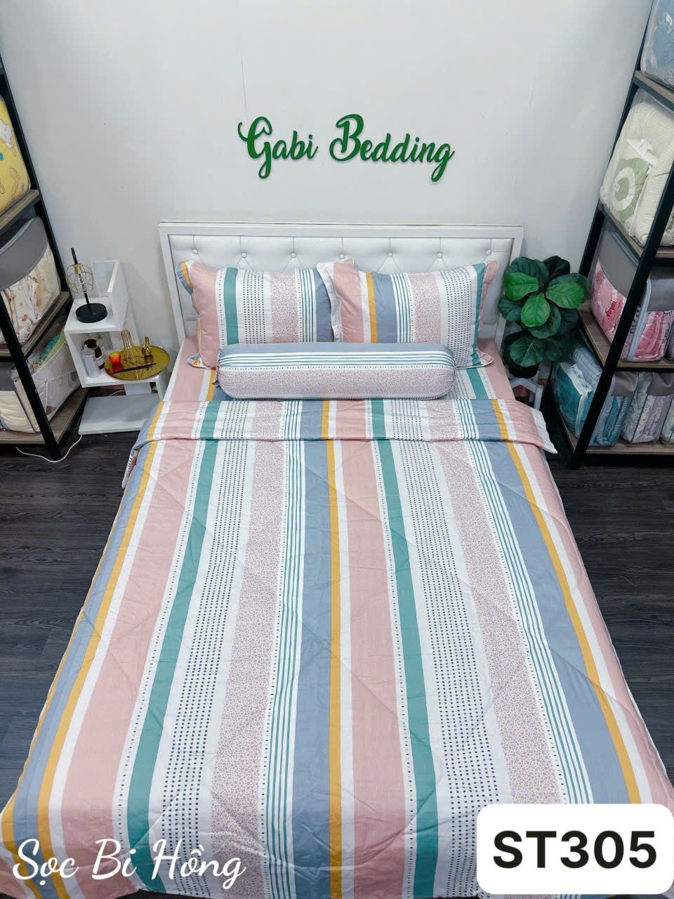 Satin Sọc Bi Hồng
