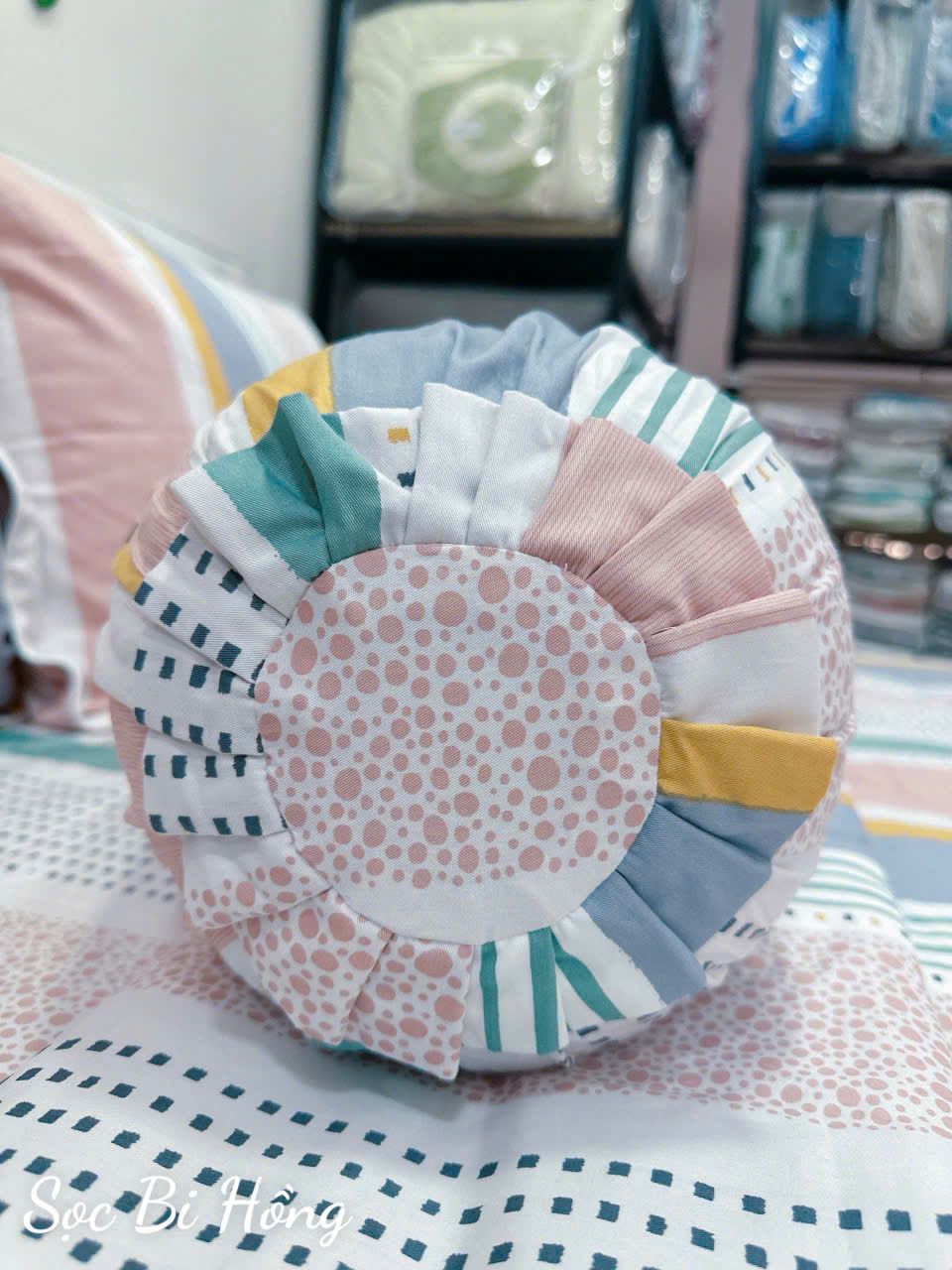 Satin Sọc Bi Hồng