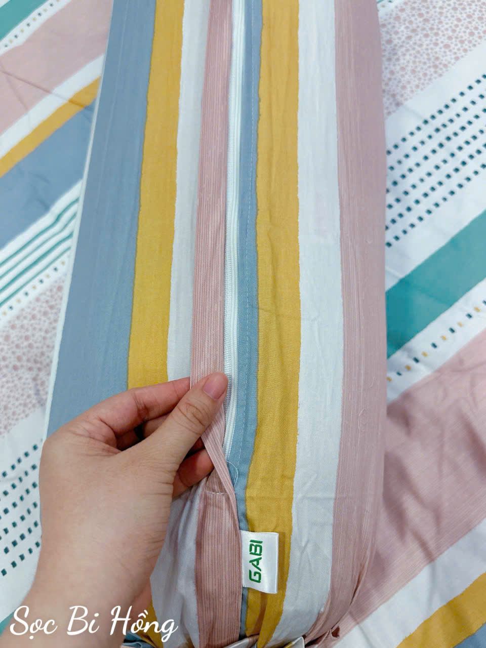 Satin Sọc Bi Hồng