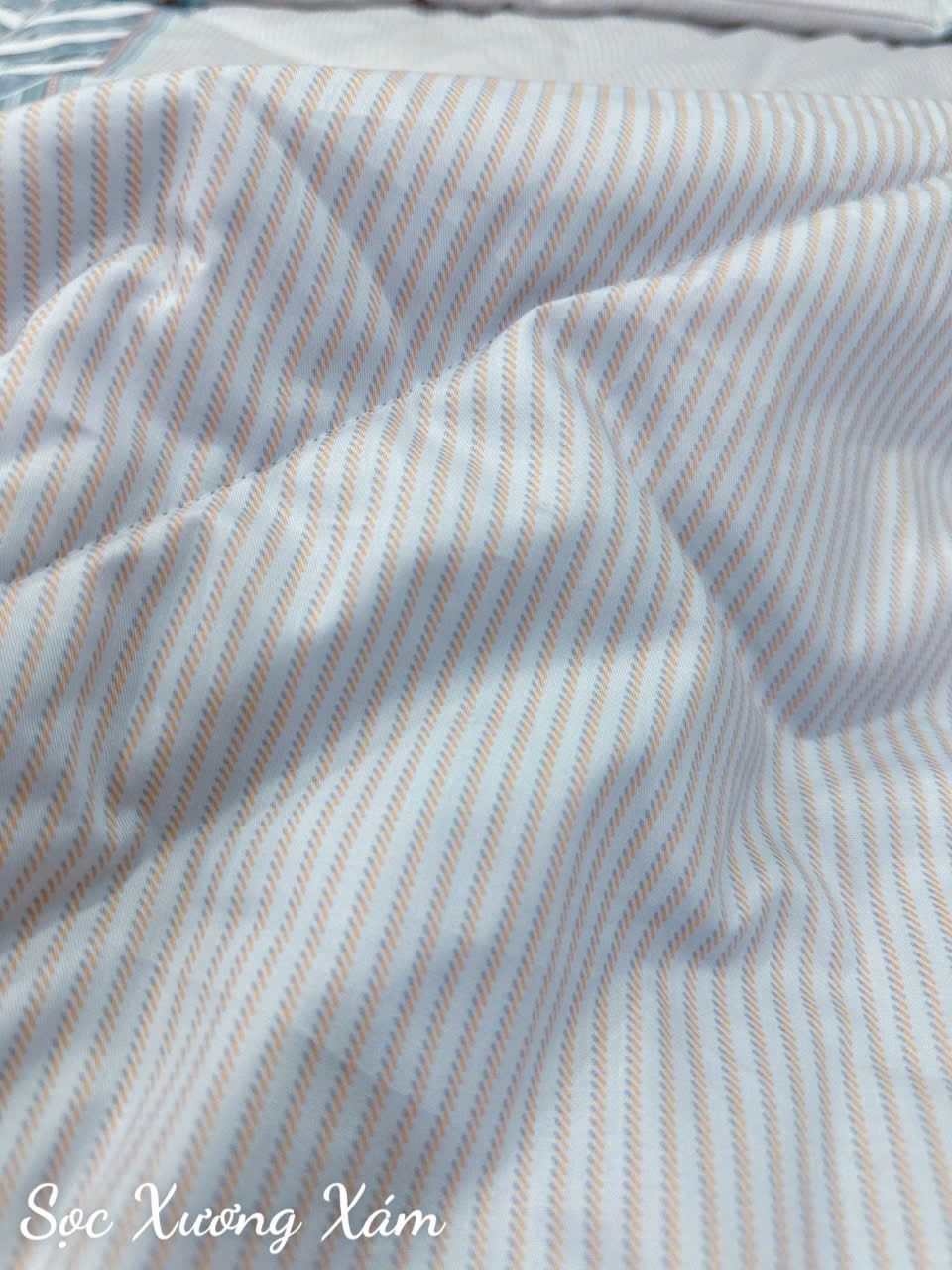 Satin Sọc Xương Xám