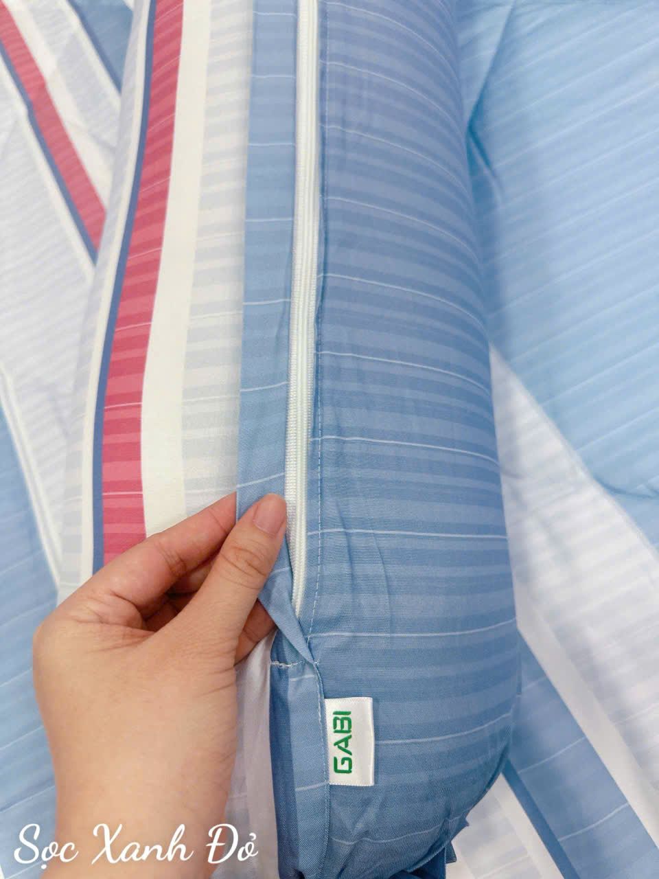 Tencel Sọc Xanh Đỏ