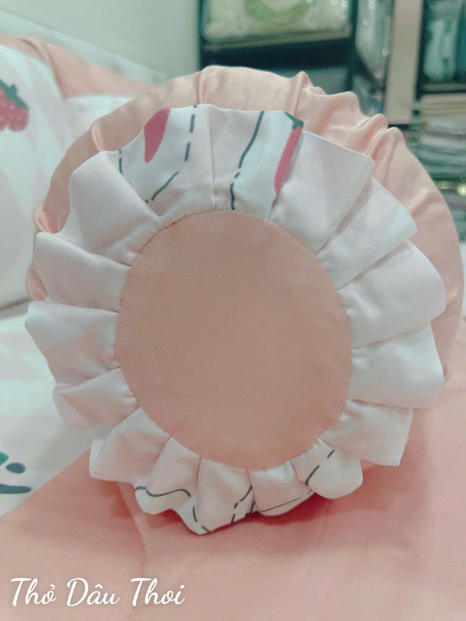 Tencel Thỏ Dâu Thoi